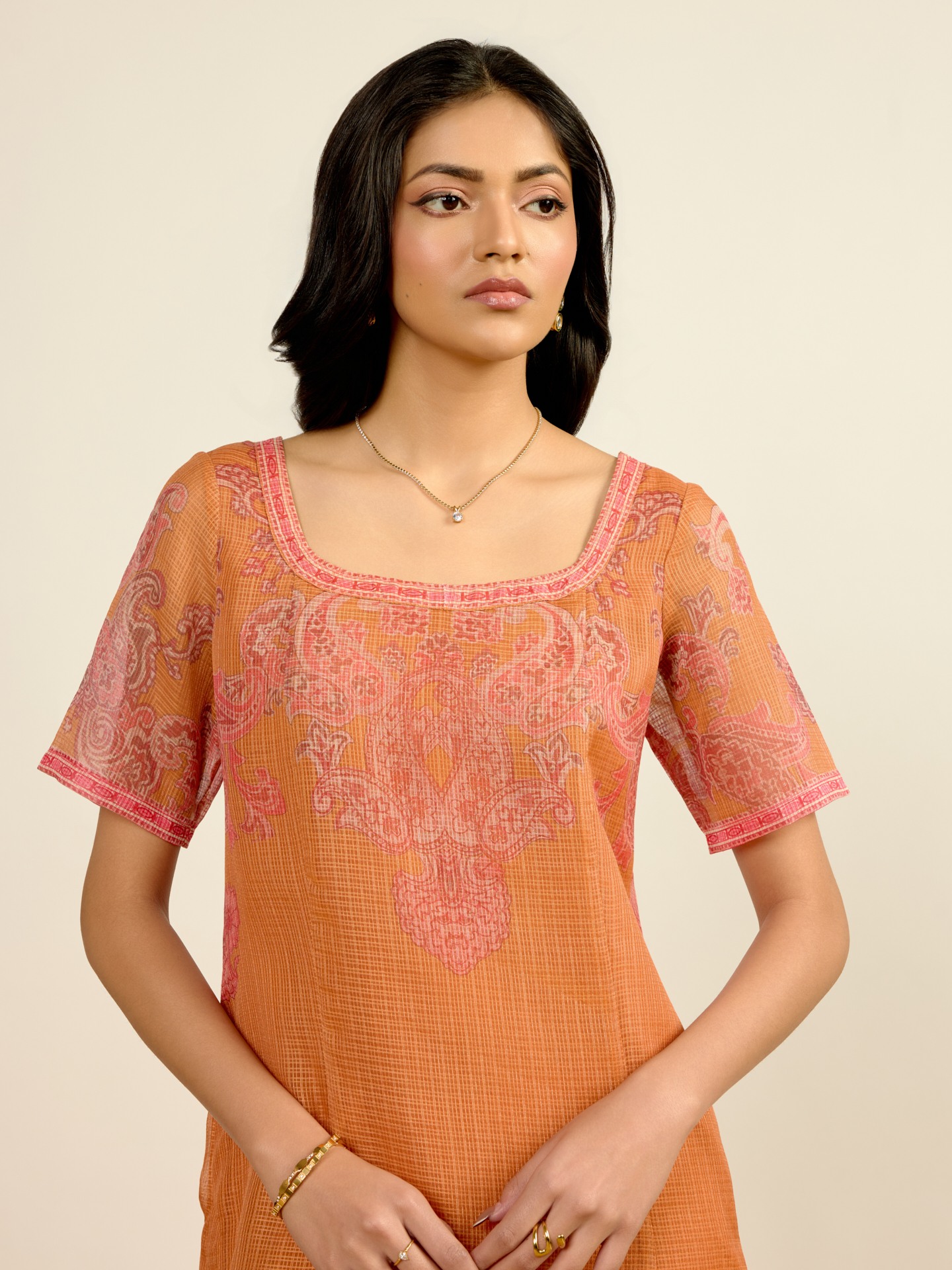 Mustard Tanush Suit Set