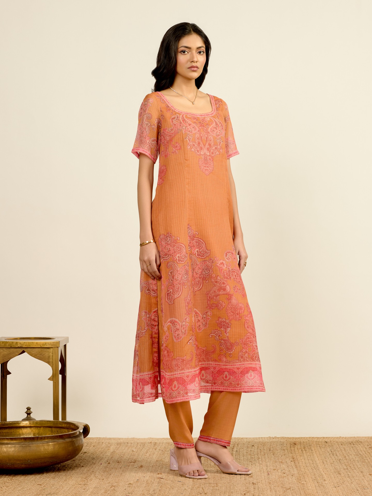 Mustard Tanush Suit Set