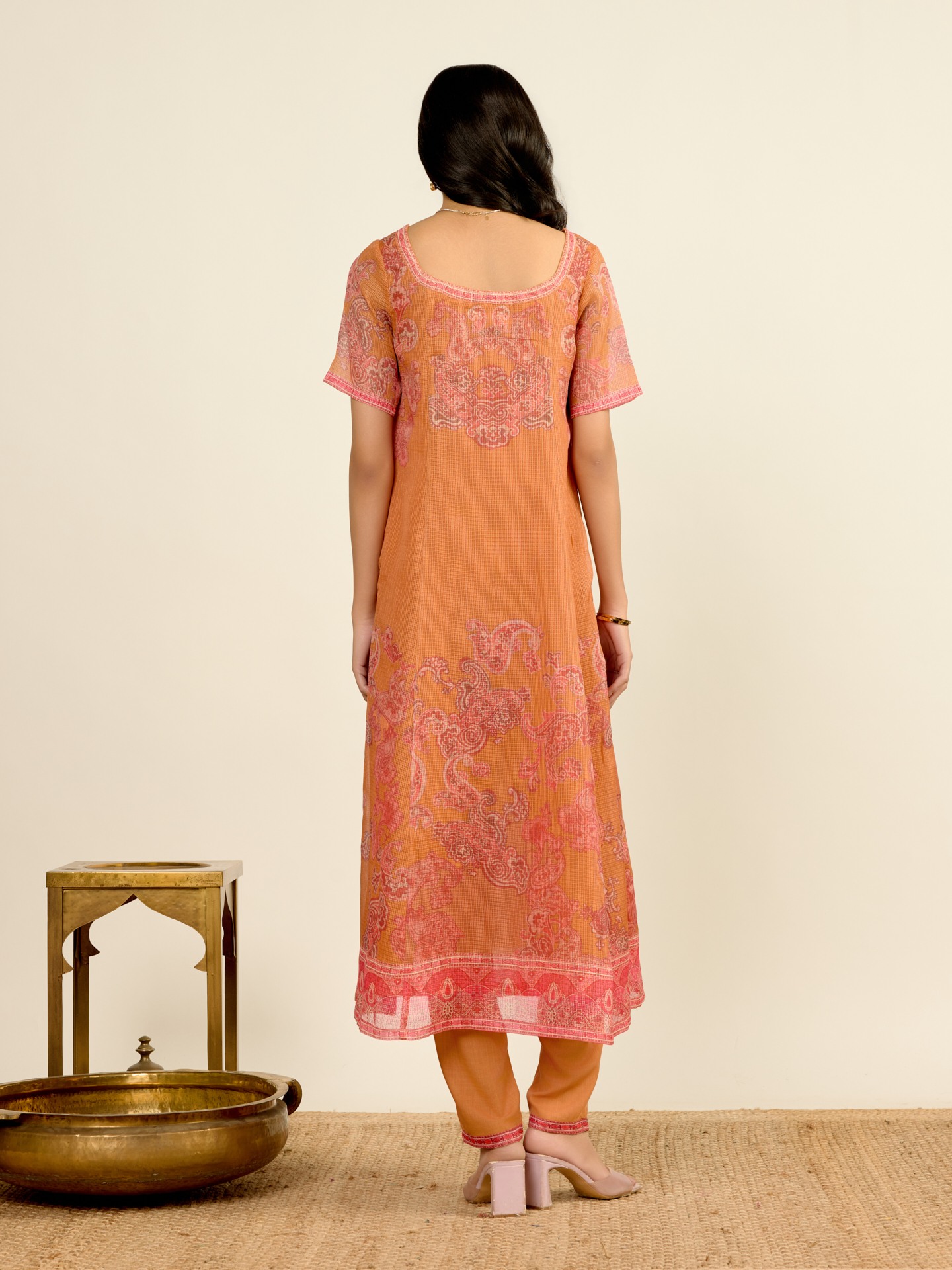 Mustard Tanush Suit Set