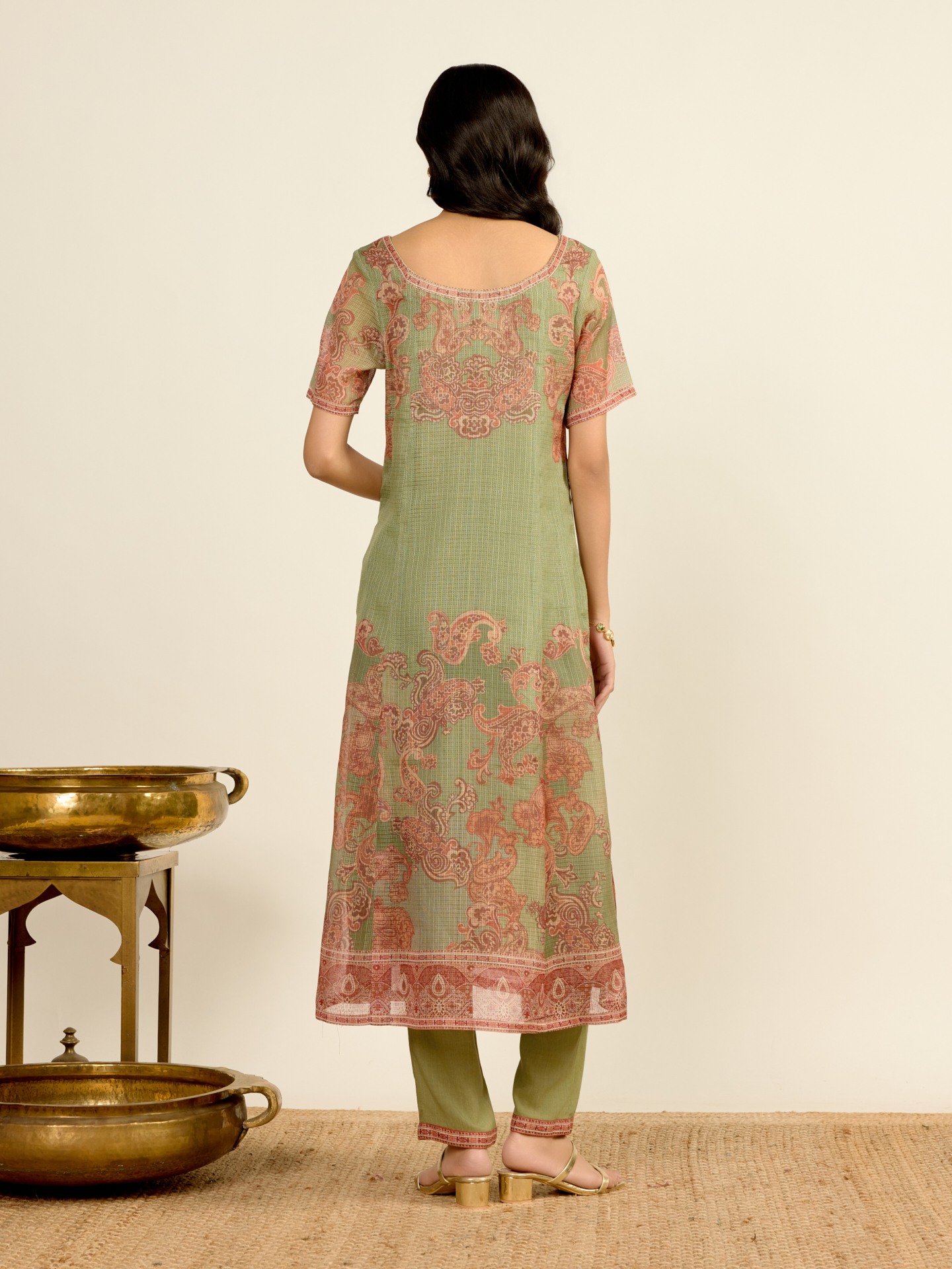 Green Tanush Suit Set