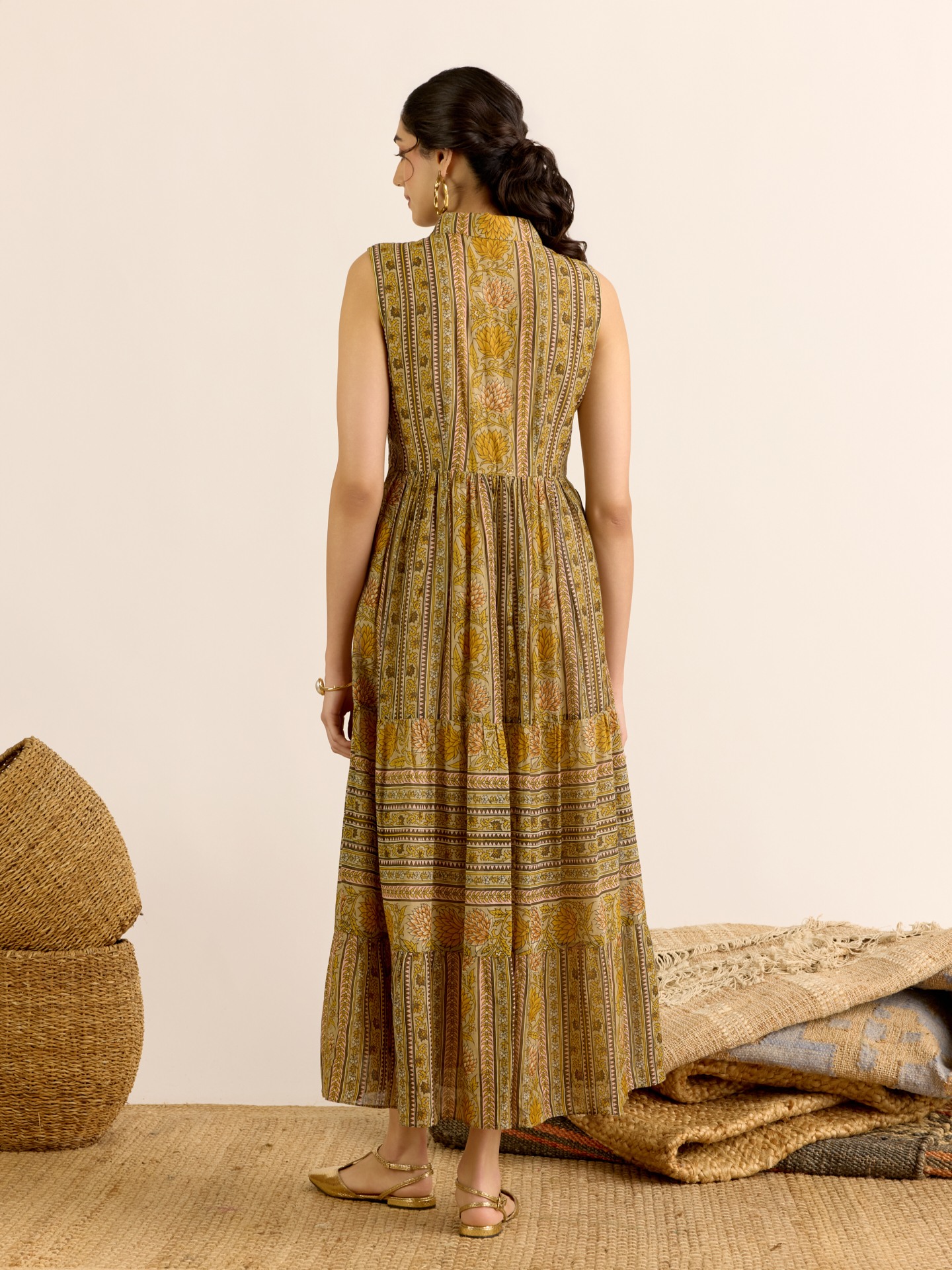 Olive Toobah  Long Dress