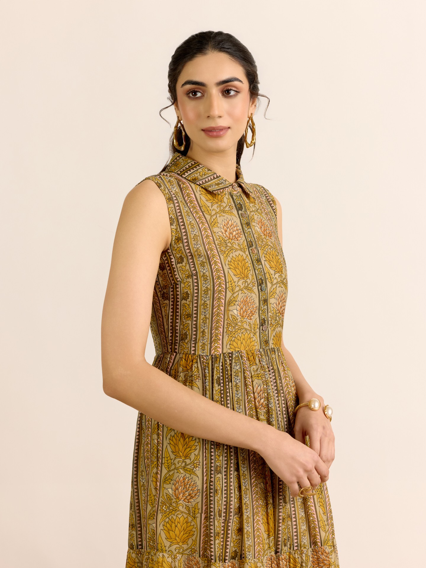 Olive Toobah  Long Dress