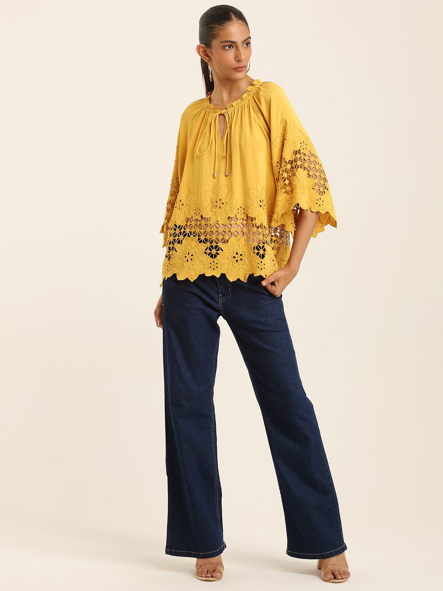 Yellow Judy Short Top