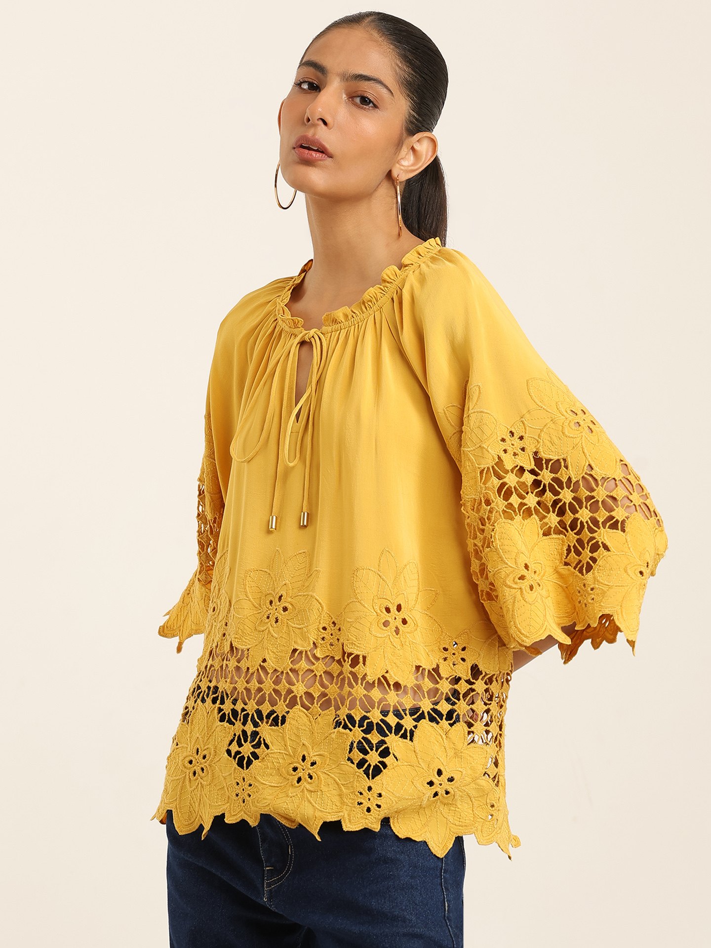 Yellow Judy Short Top