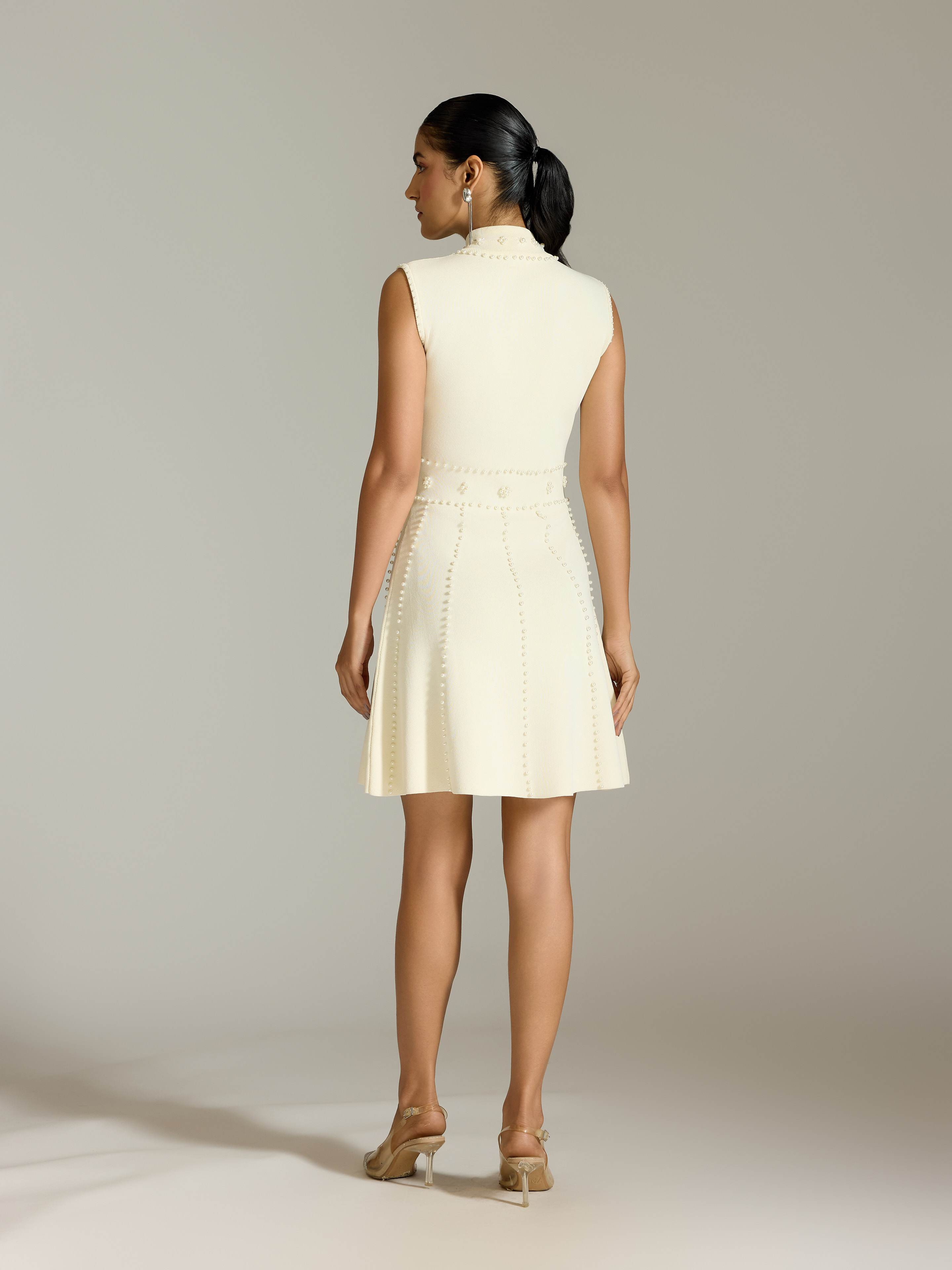 White Chase Short Dress