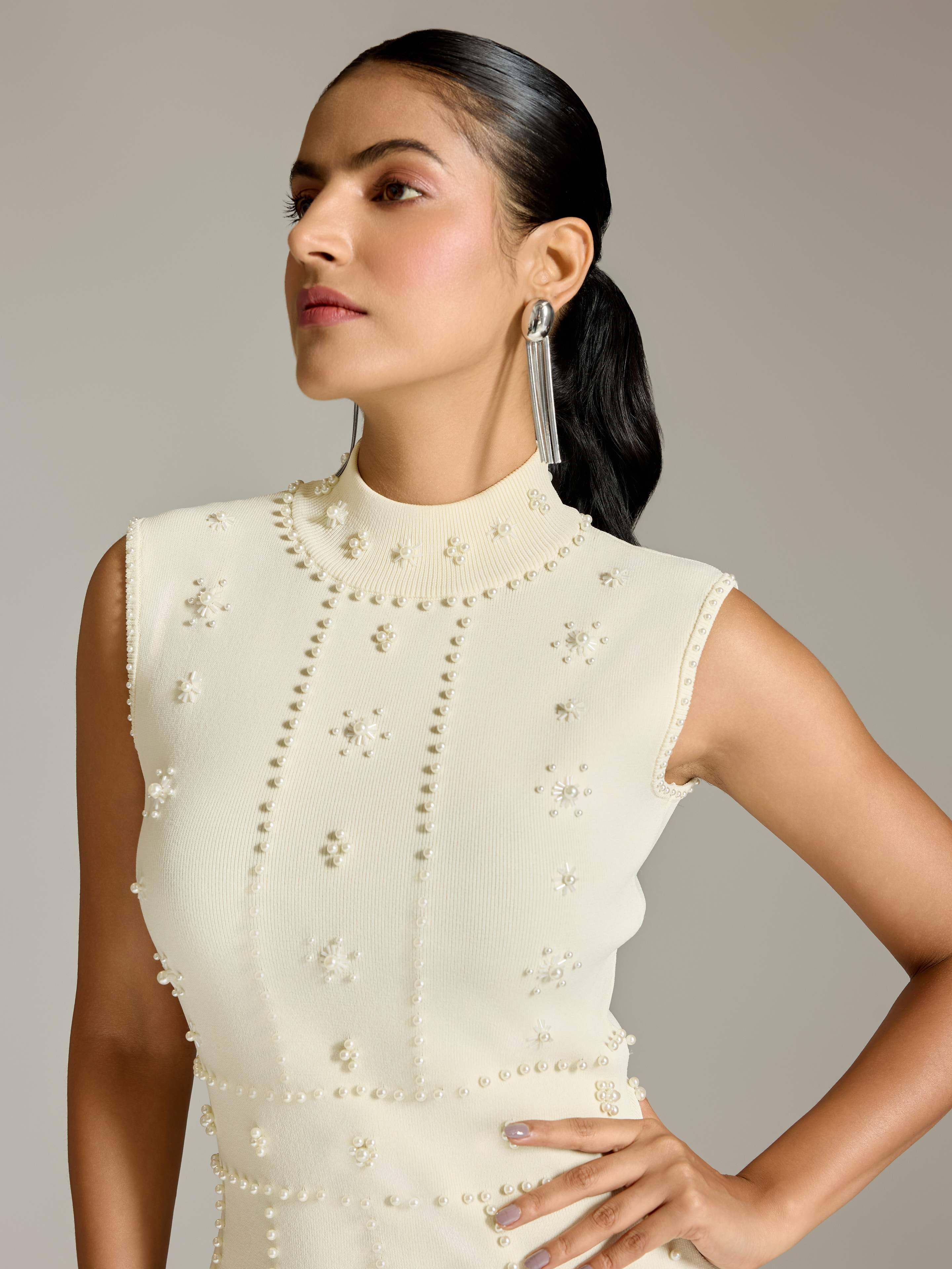 White Chase Short Dress