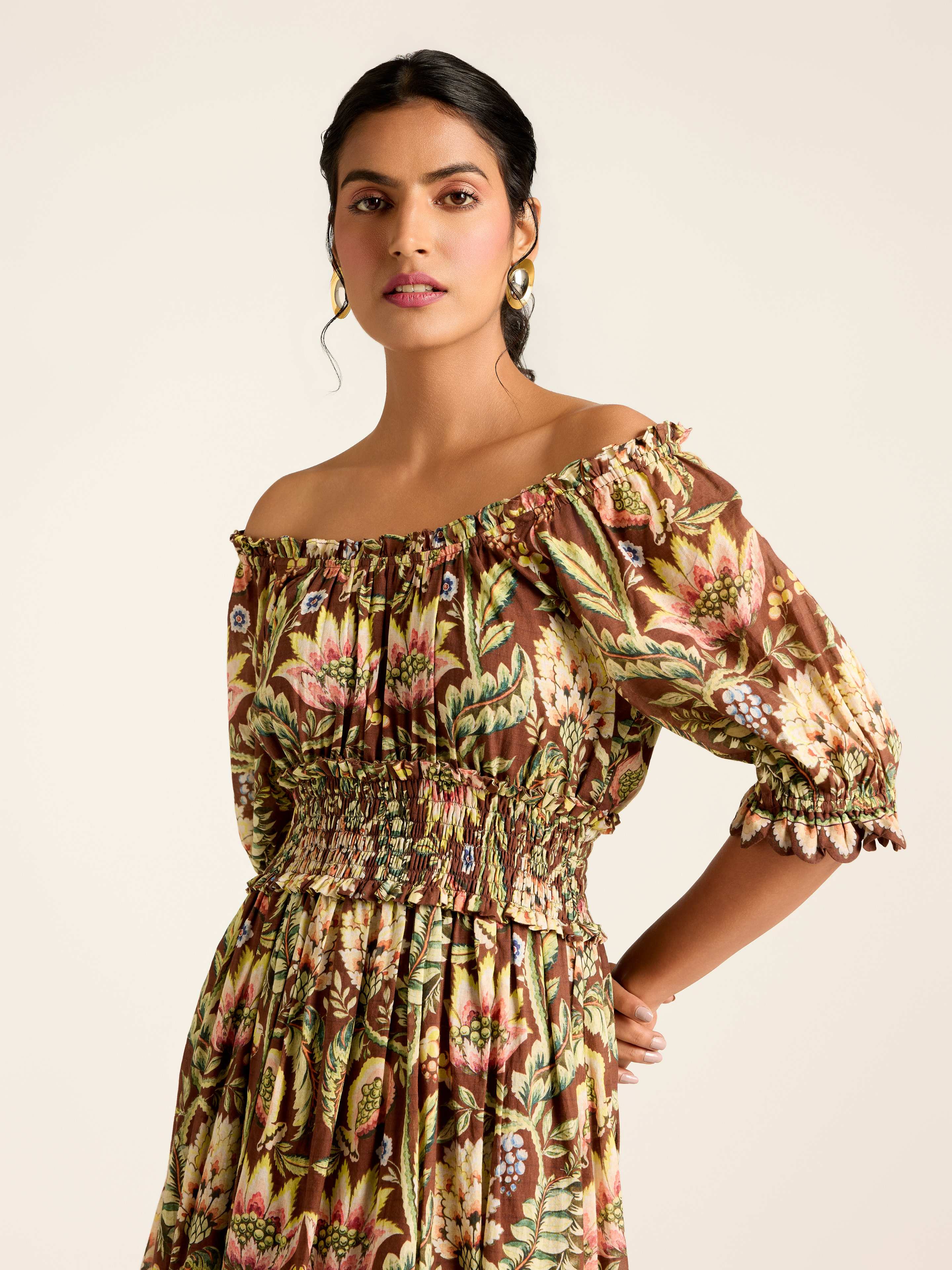 Multi Henry Long Dress