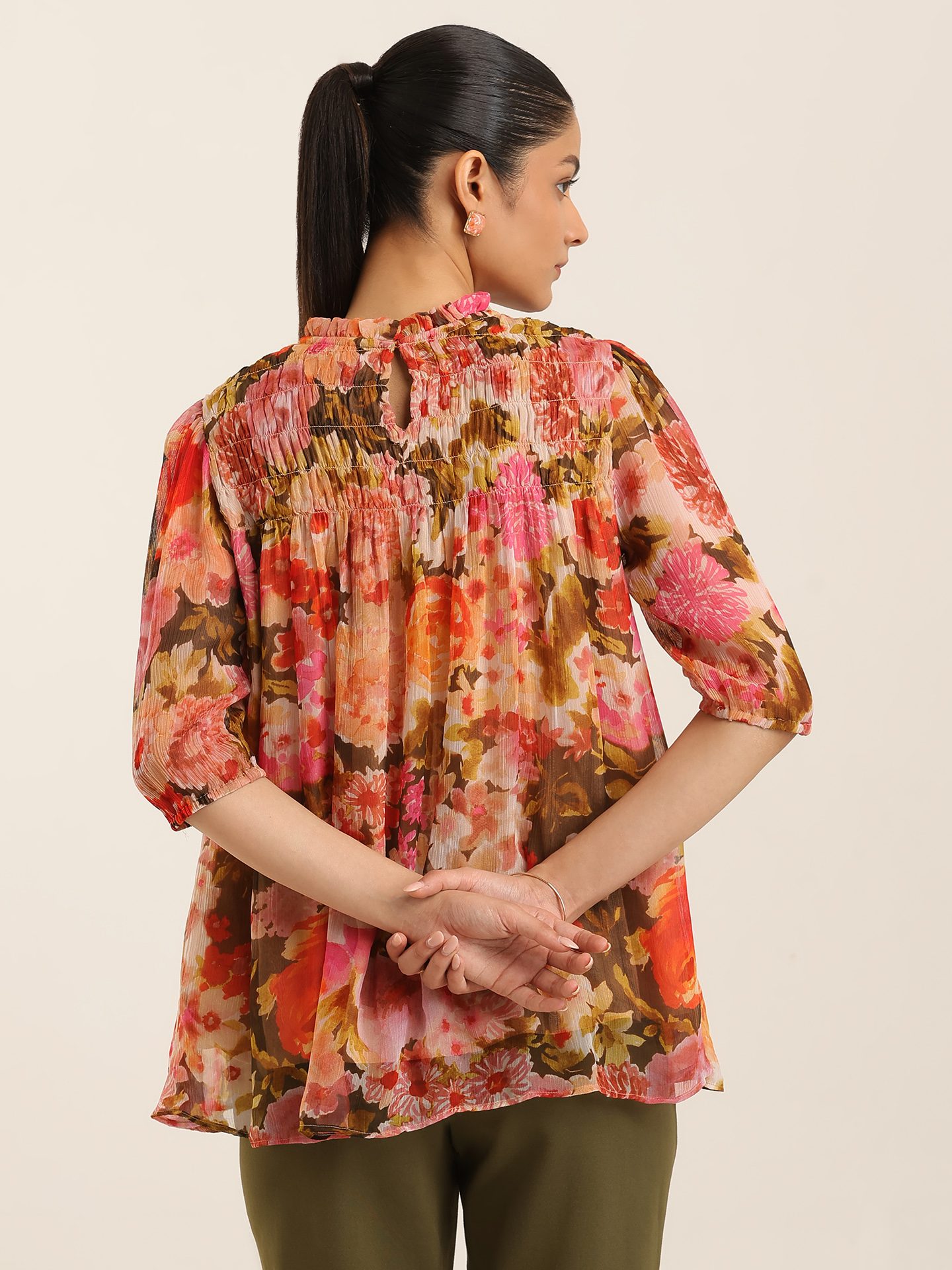 Multi Henry Short Top