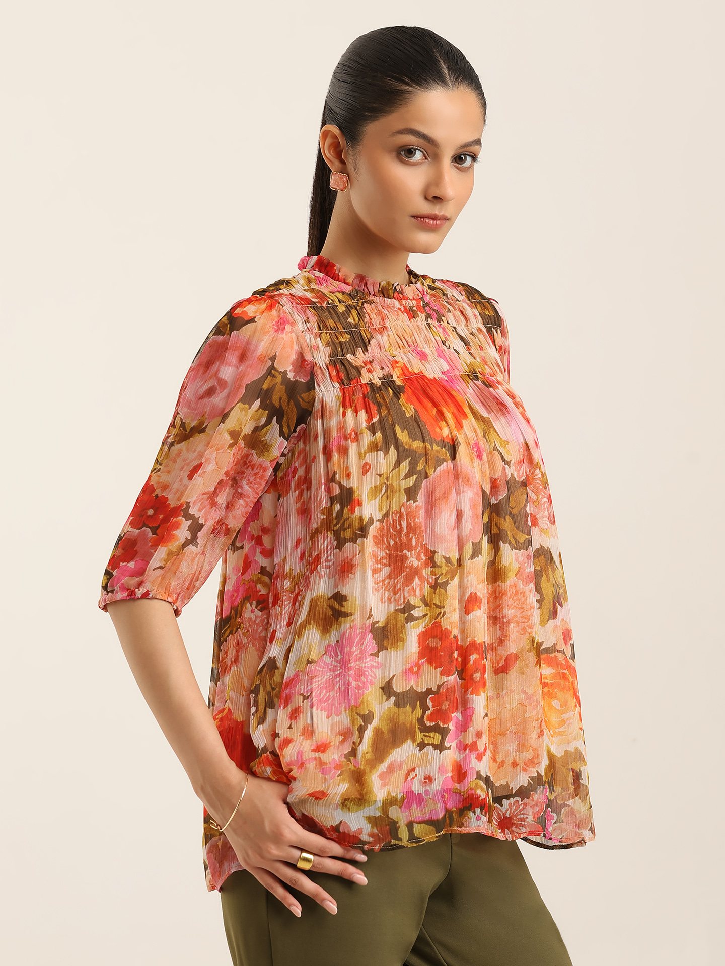 Multi Henry Short Top
