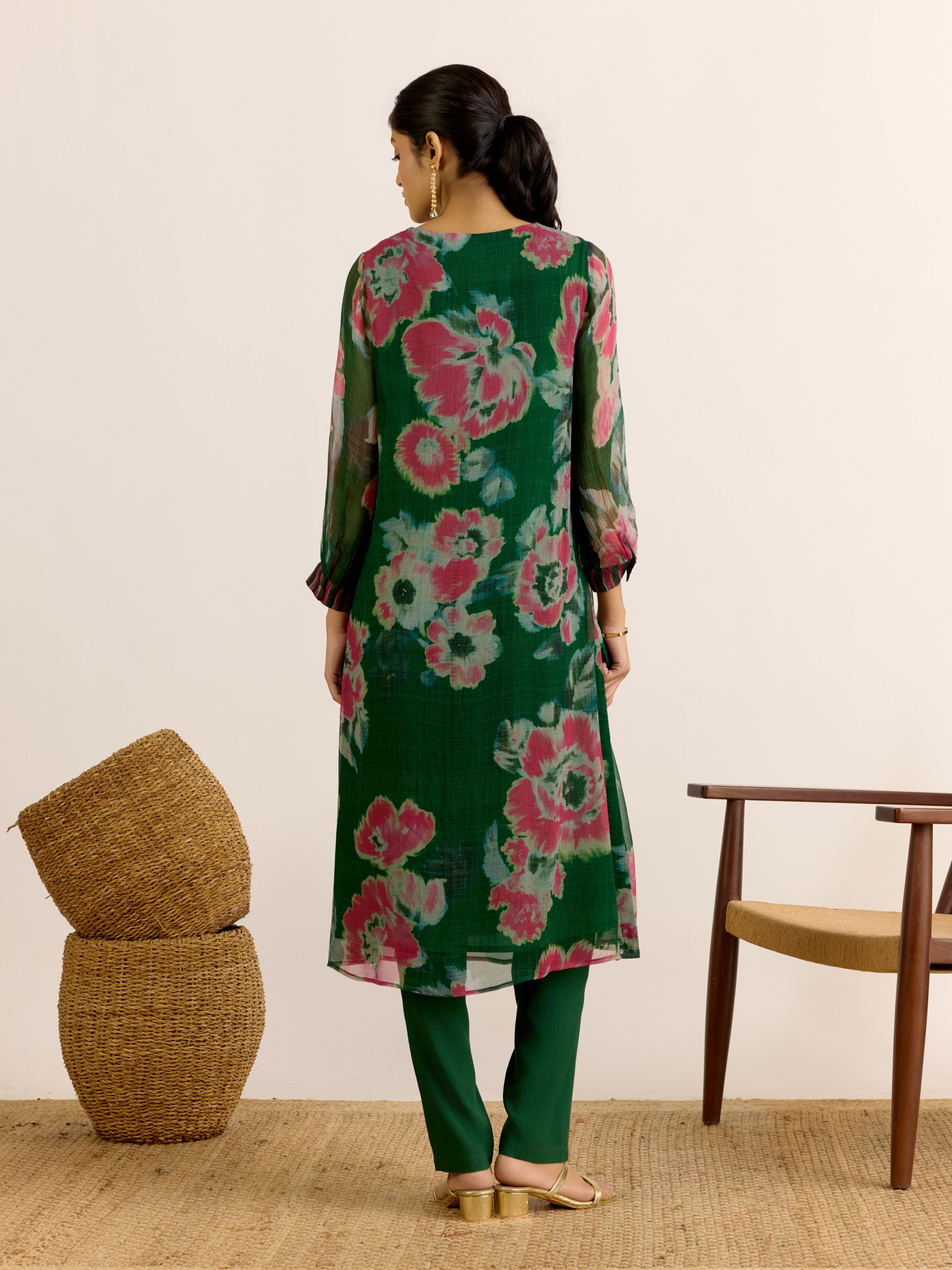 Green Dreamcatcher Suit Set
