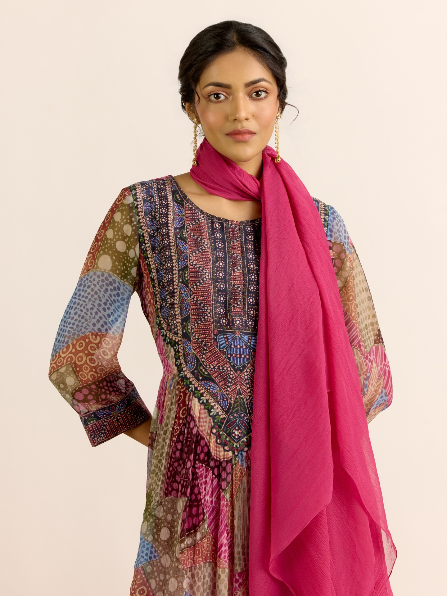 Purple Desert Bloom Suit Set