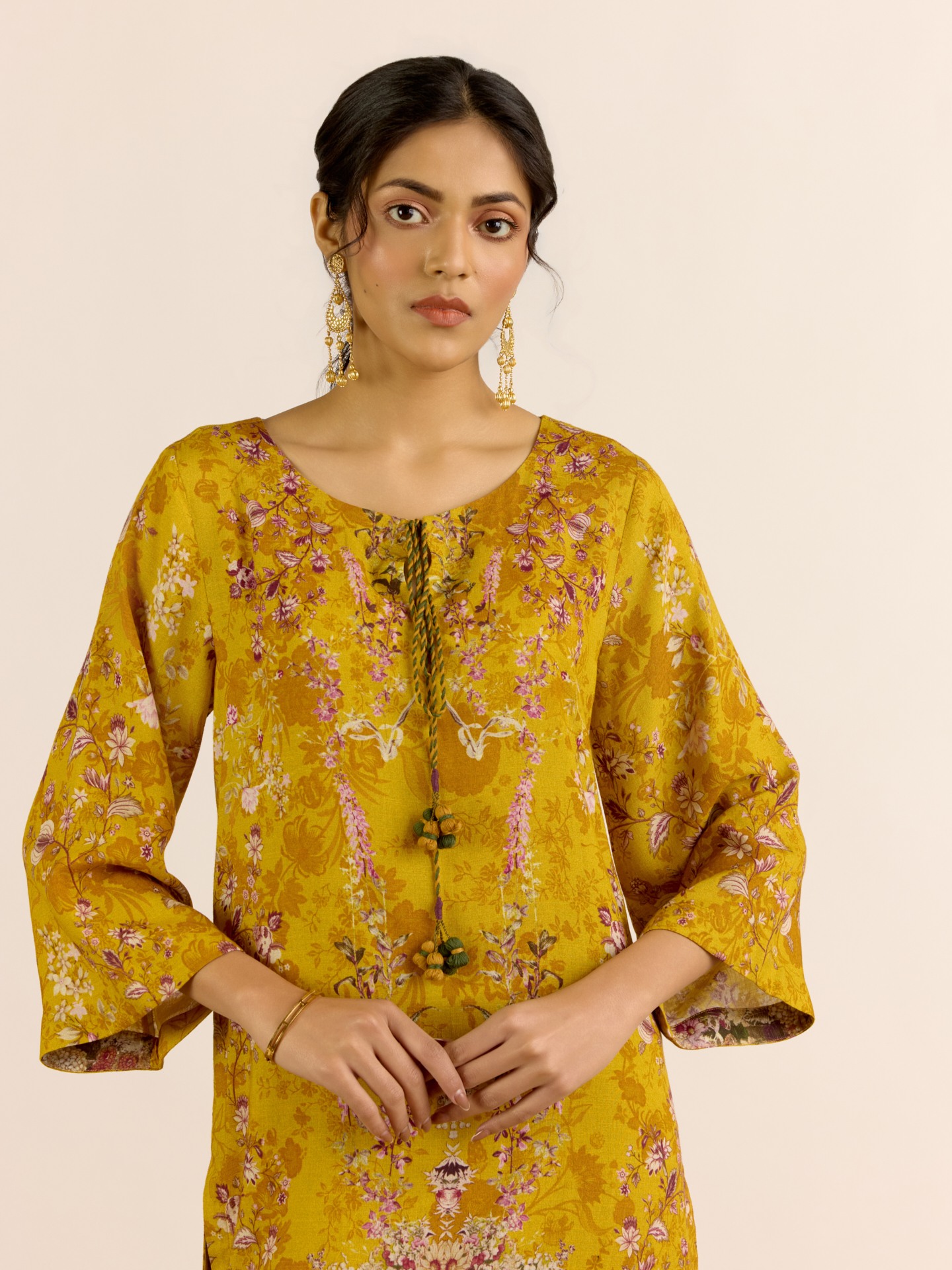 Yellow Gulmohar Suit Set