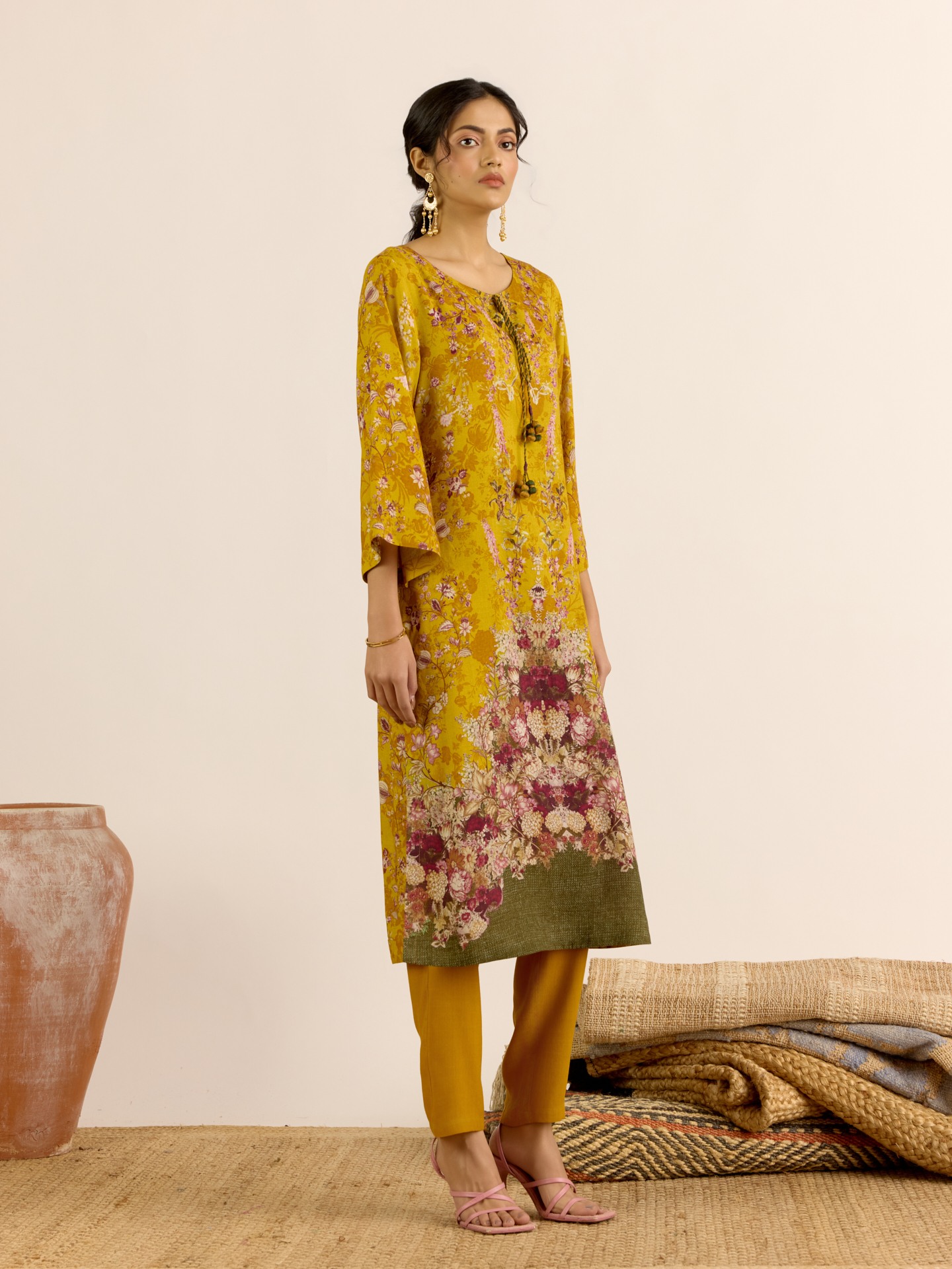 Yellow Gulmohar Suit Set