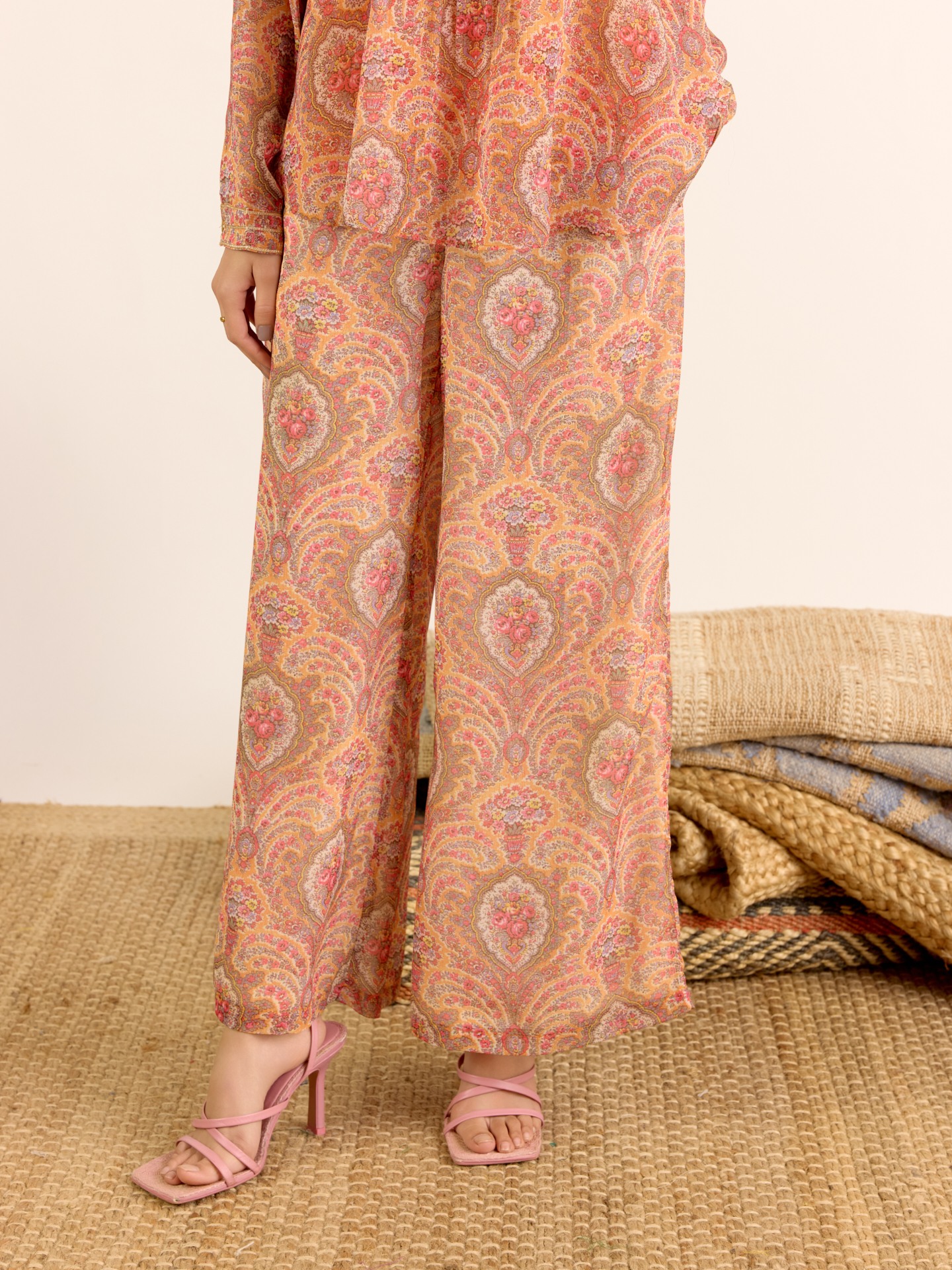 Peach Cassandra Cord Set