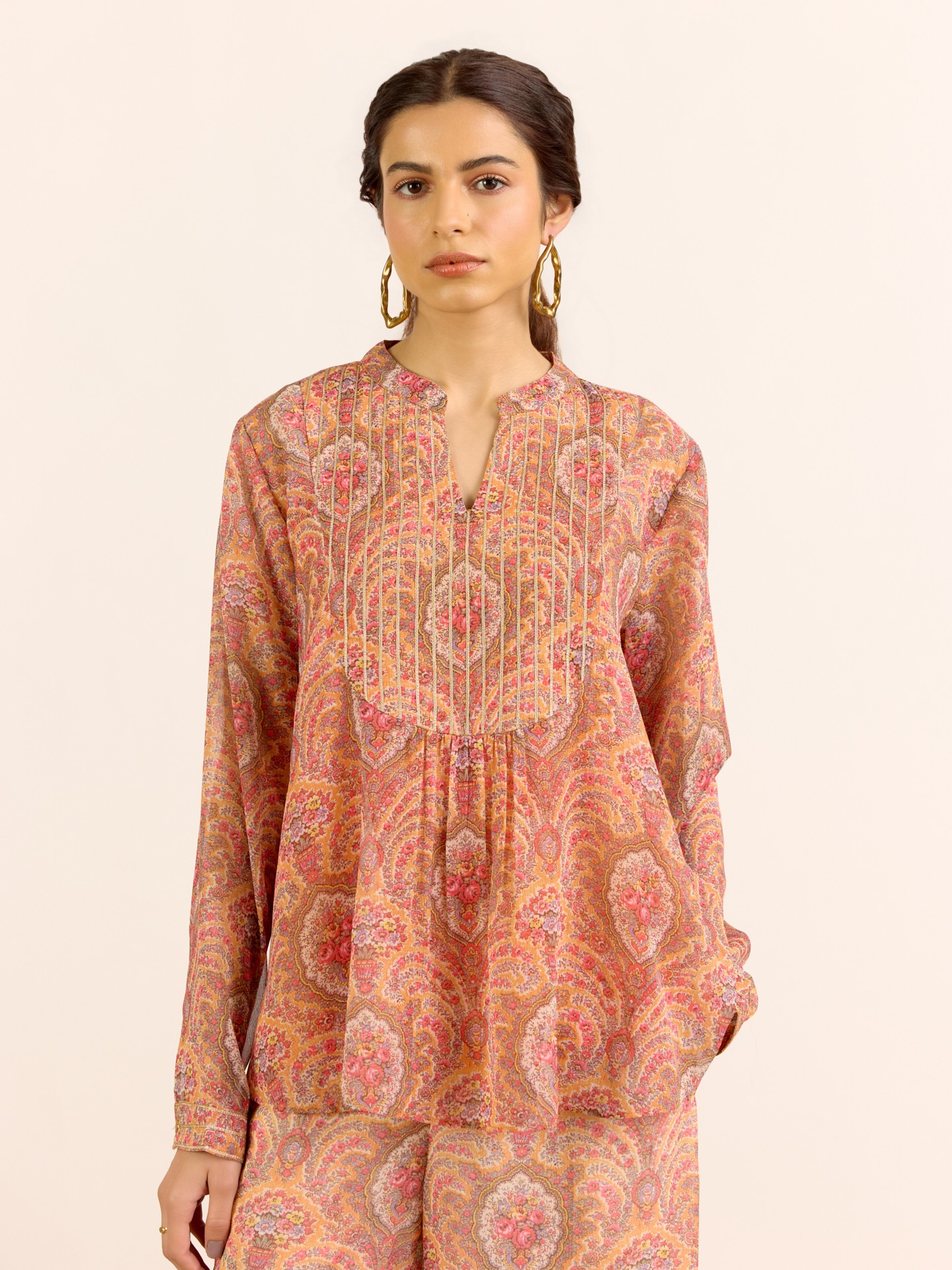 Peach Cassandra Cord Set