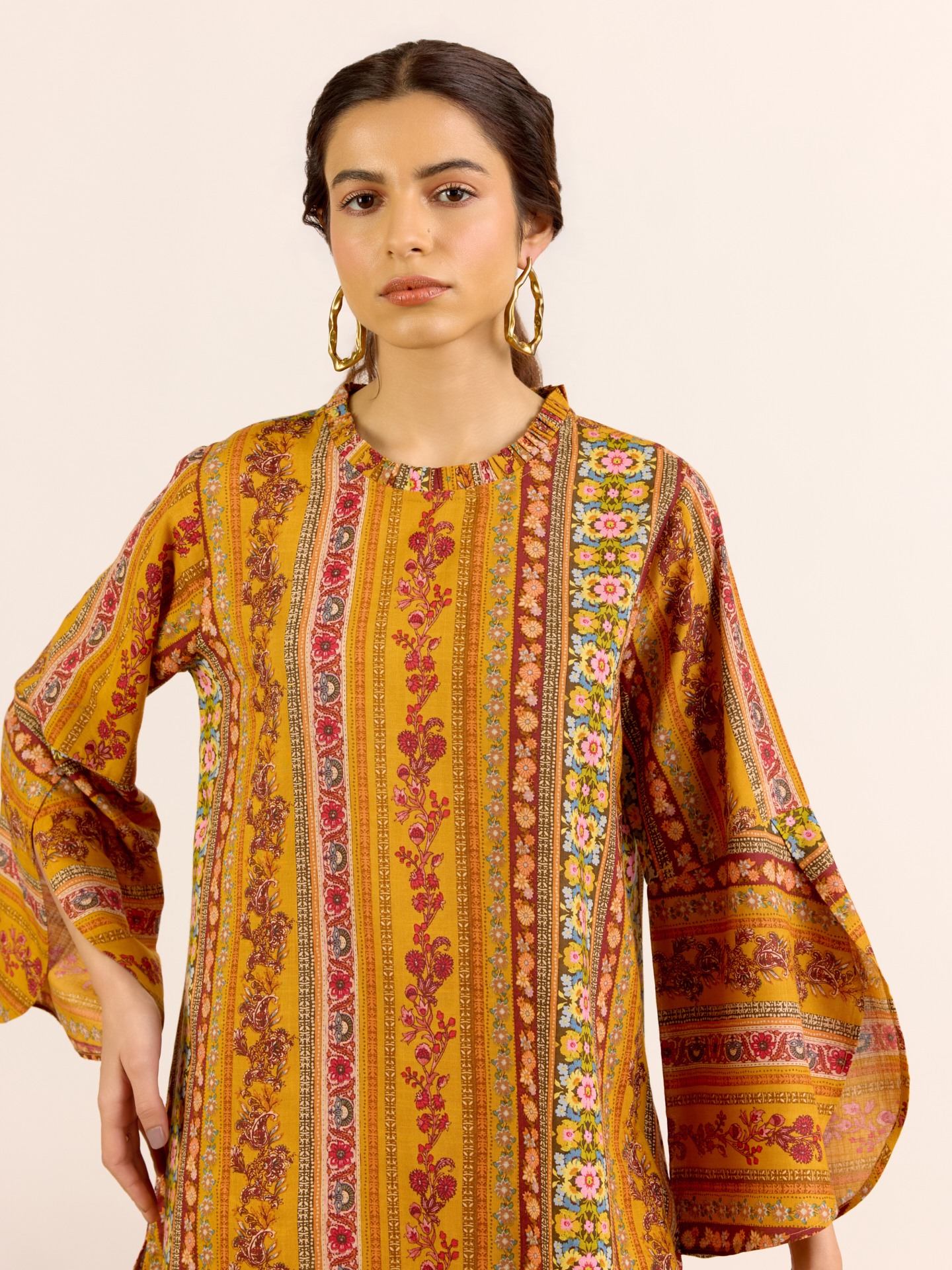 Mustard Meera Cord Set