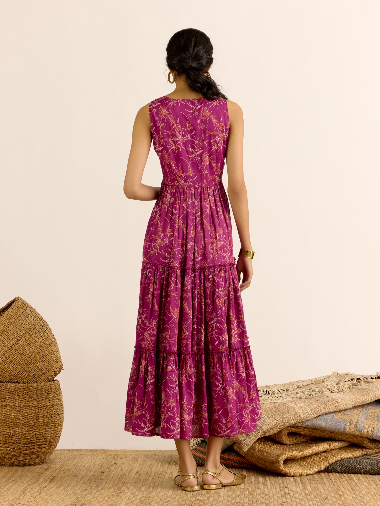 Purple Ditya Long Dress