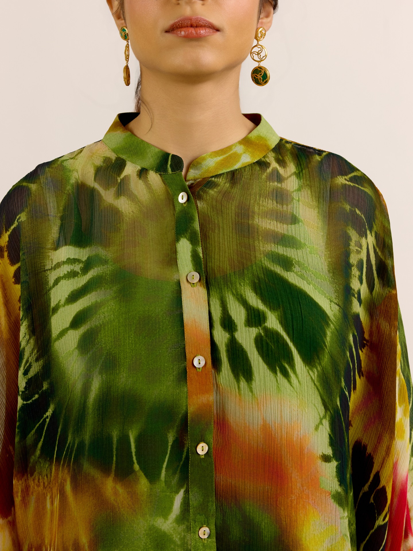 Green Mystic Dunes Shirt
