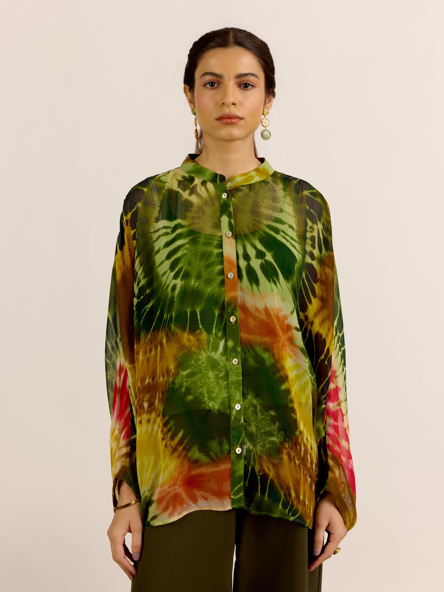 Green Mystic Dunes Shirt