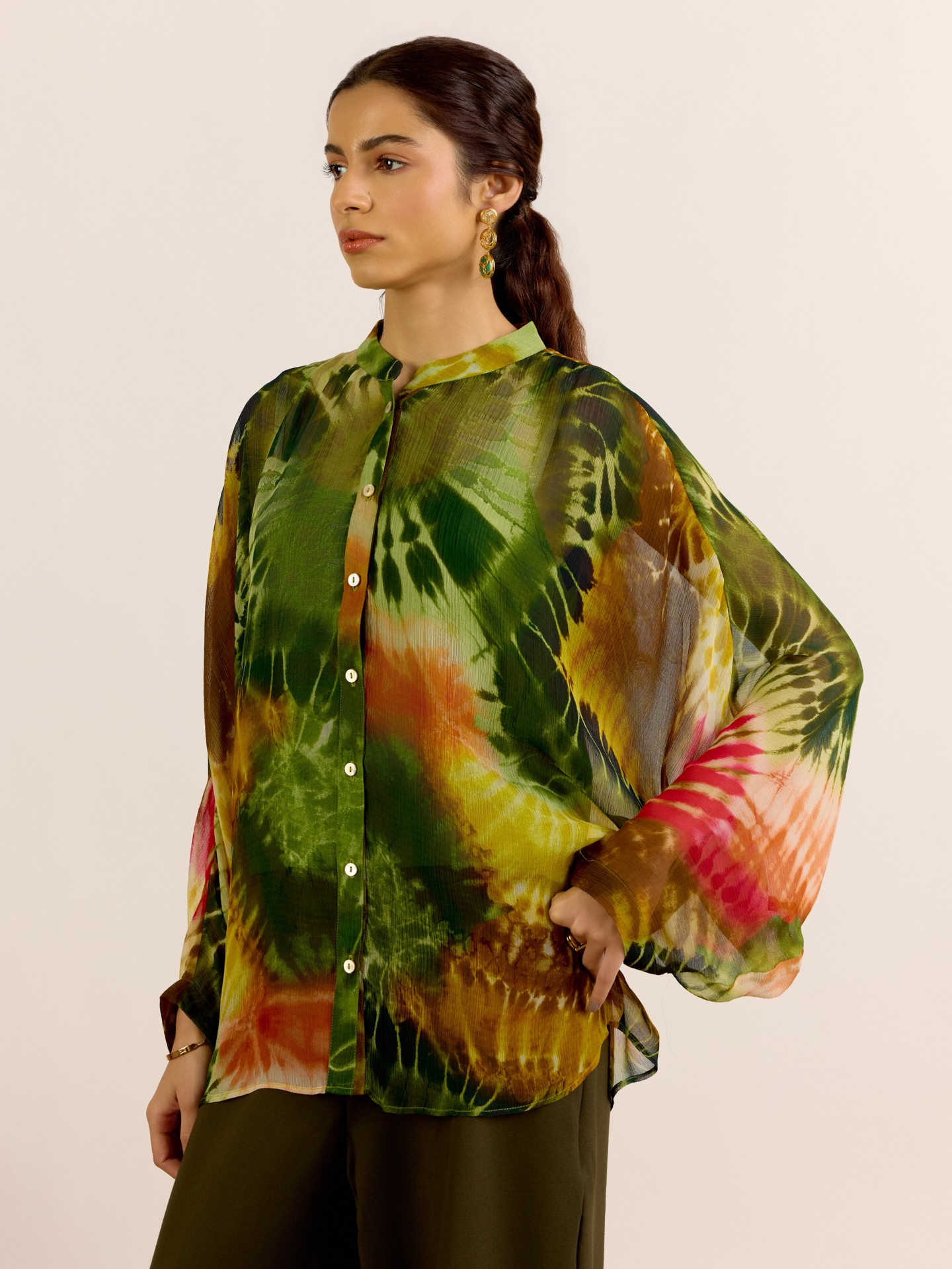 Green Mystic Dunes Shirt