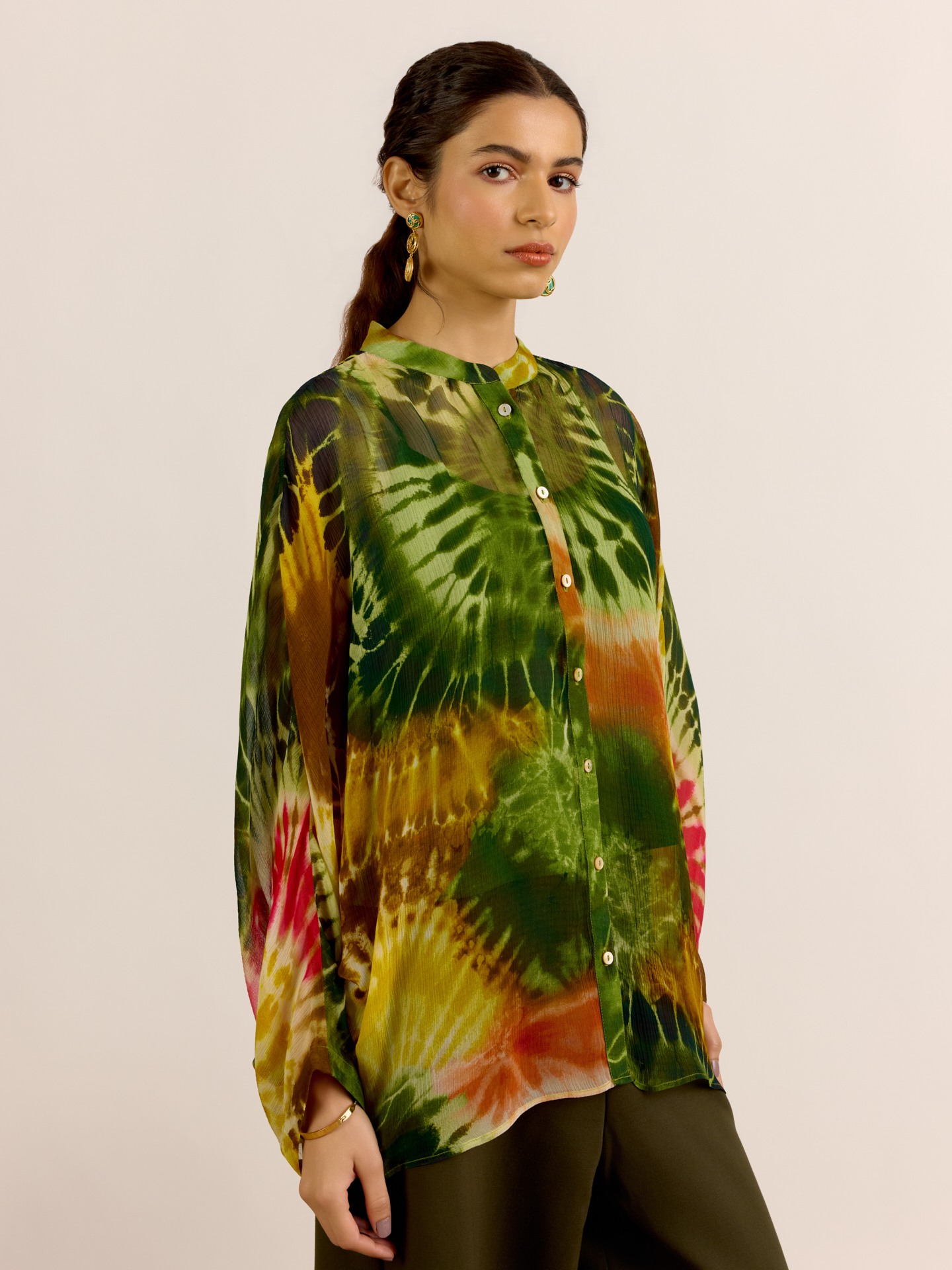 Green Mystic Dunes Shirt