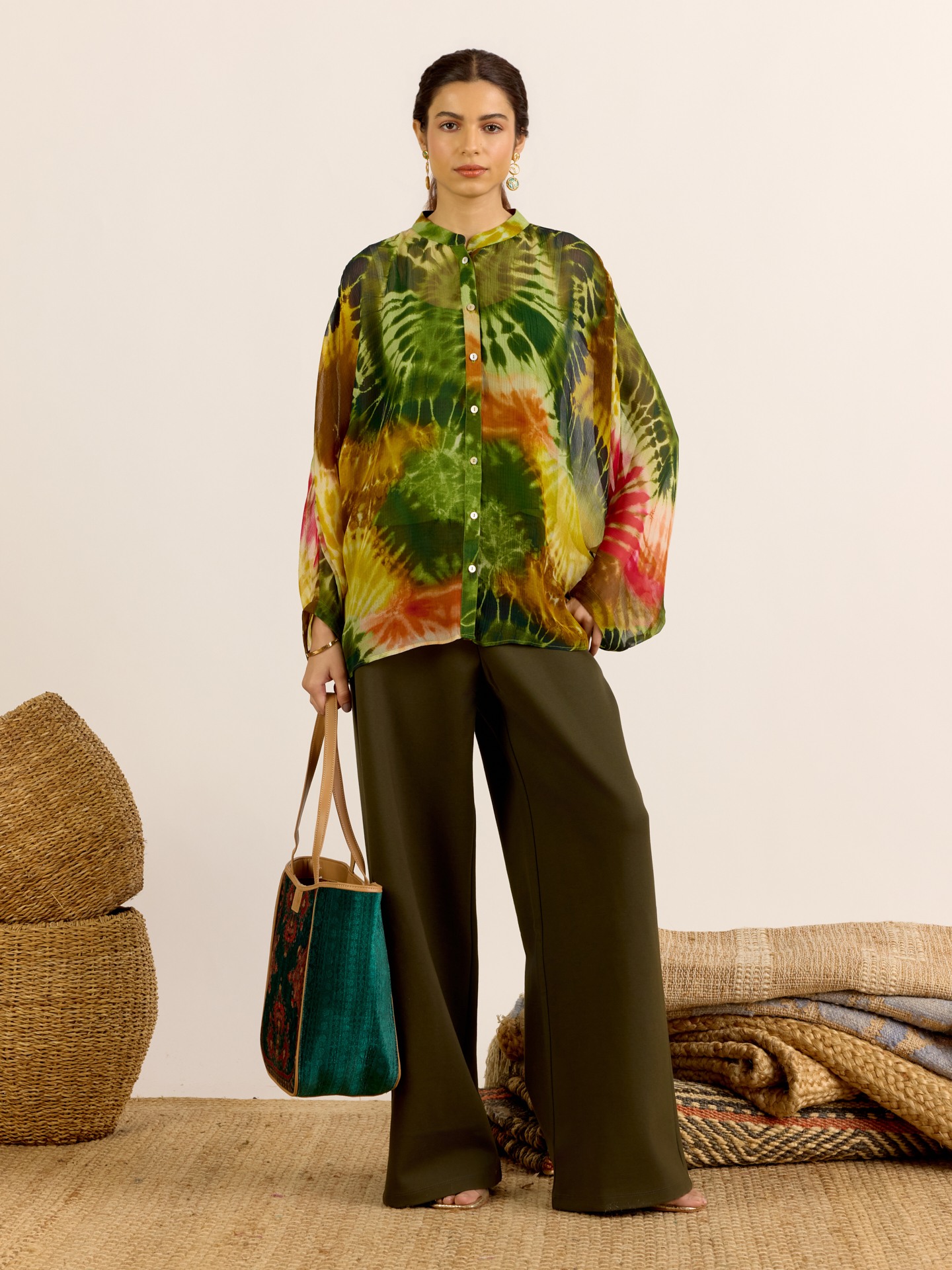 Green Mystic Dunes Shirt