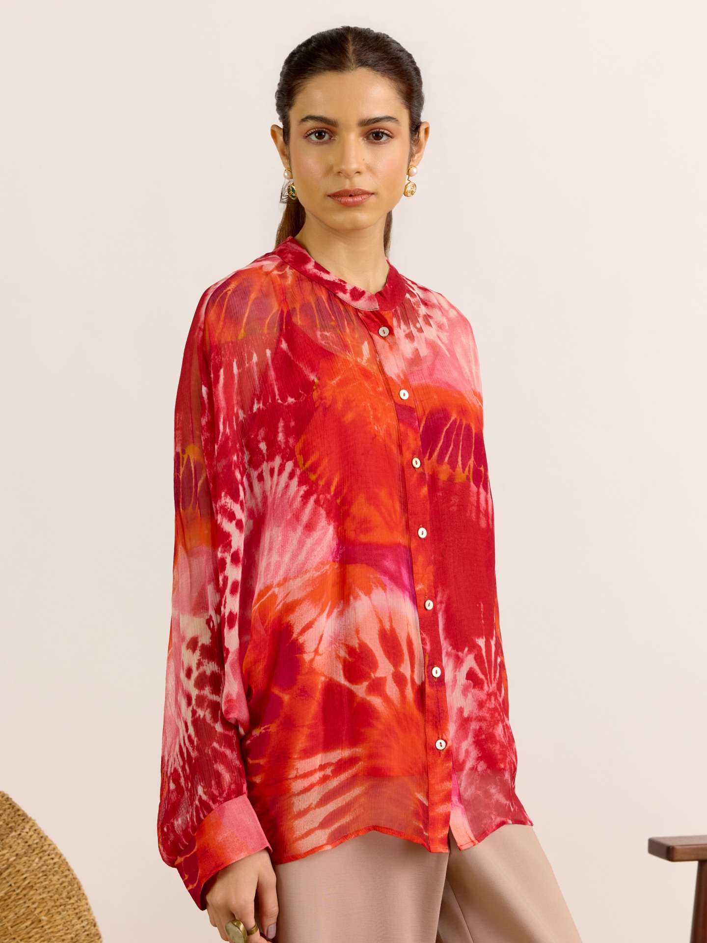 Red Mystic Dunes Shirt