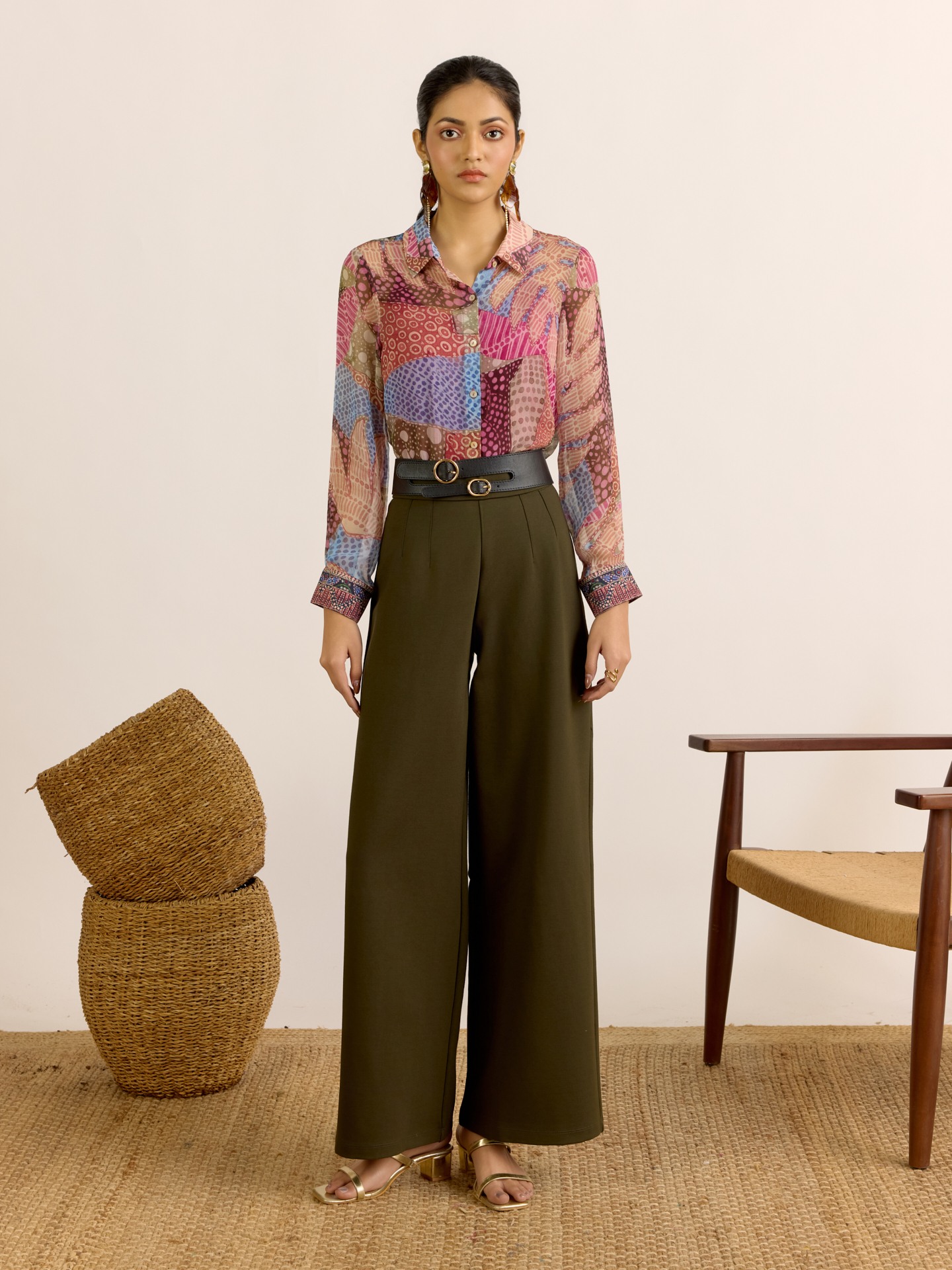Purple Desert Bloom Shirt