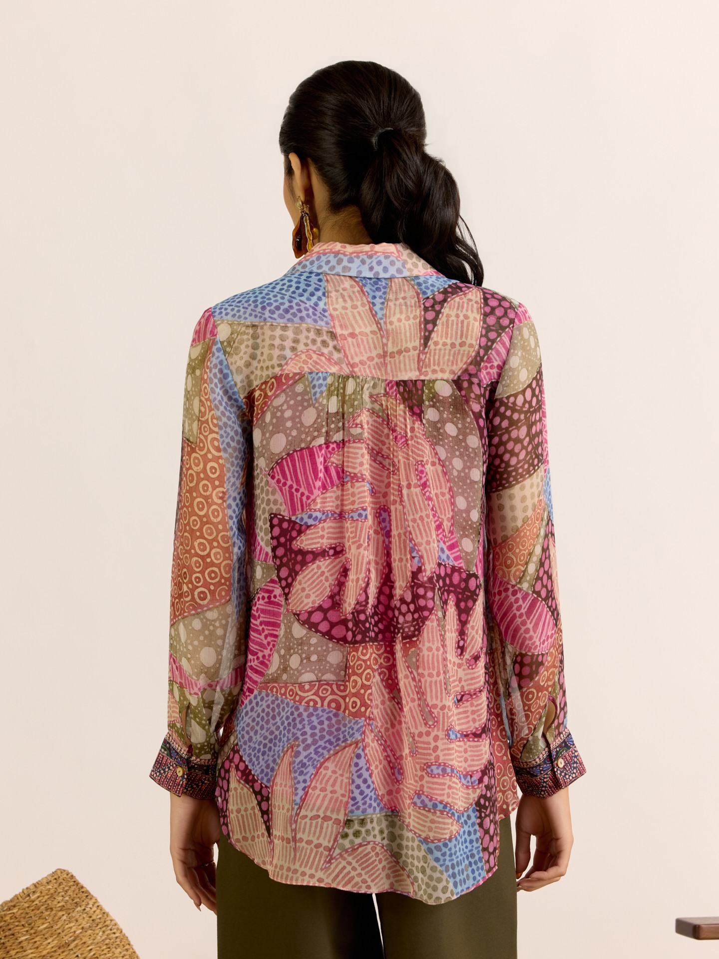 Purple Desert Bloom Shirt