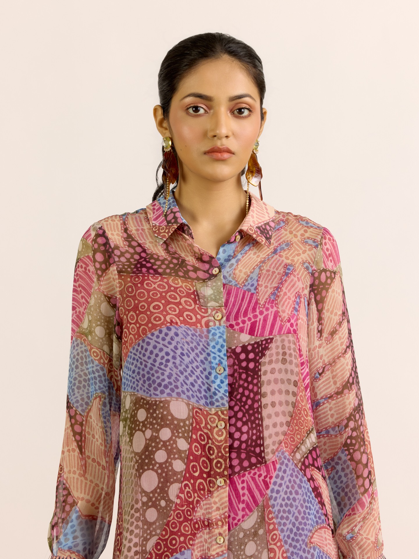 Purple Desert Bloom Shirt