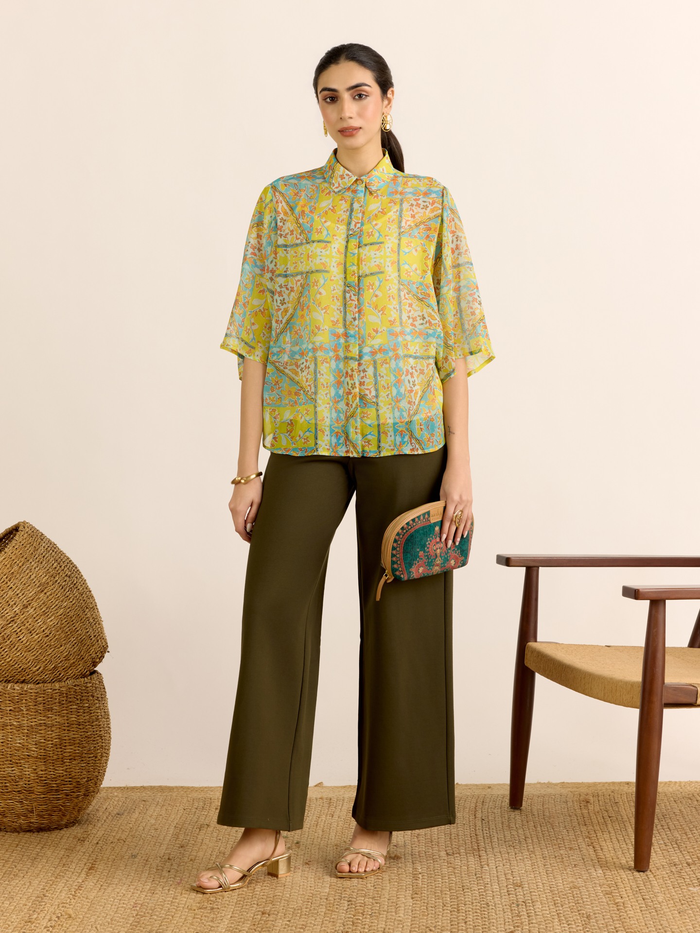 Yellow Vinayak Shirt