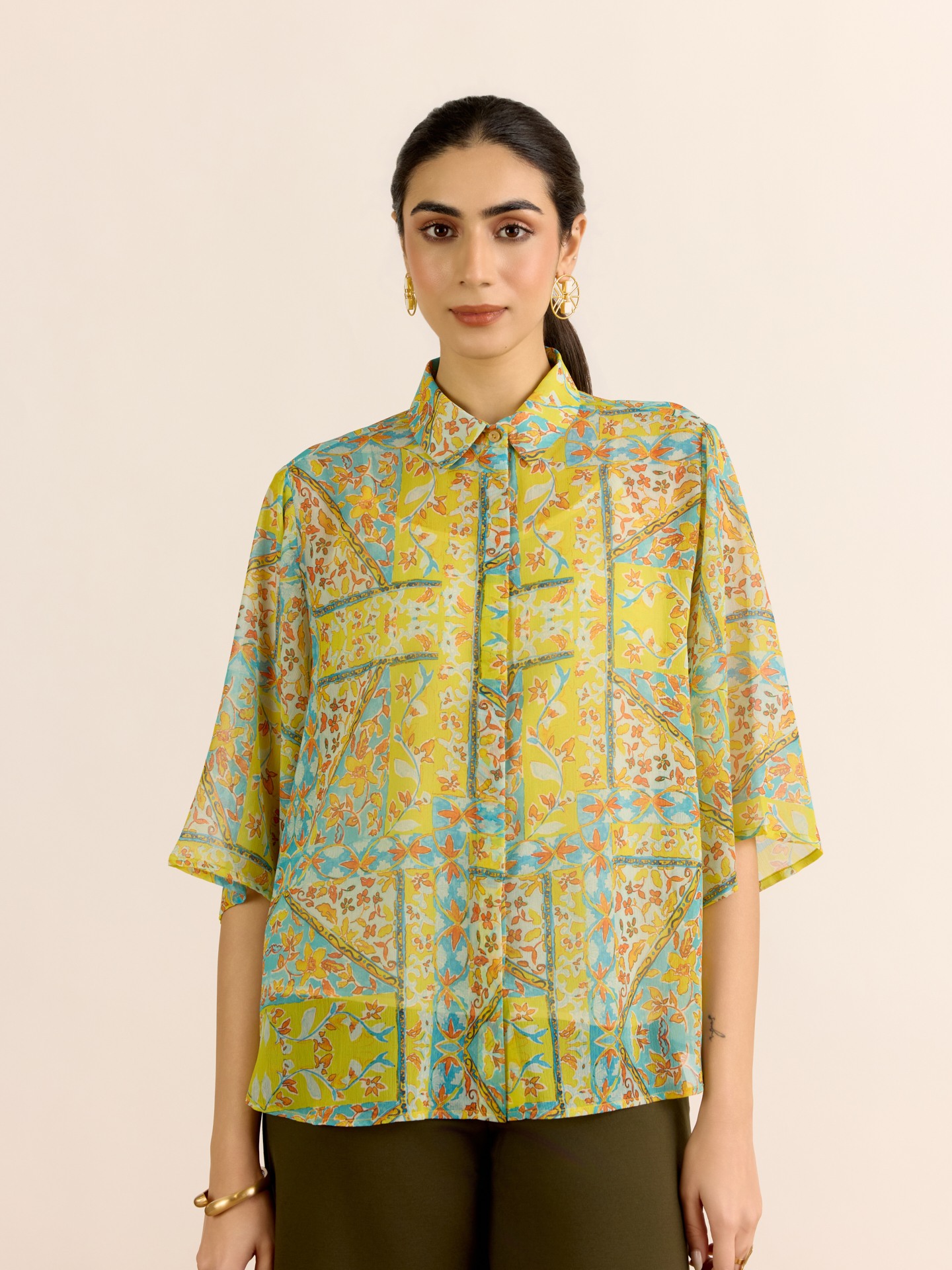 Yellow Vinayak Shirt