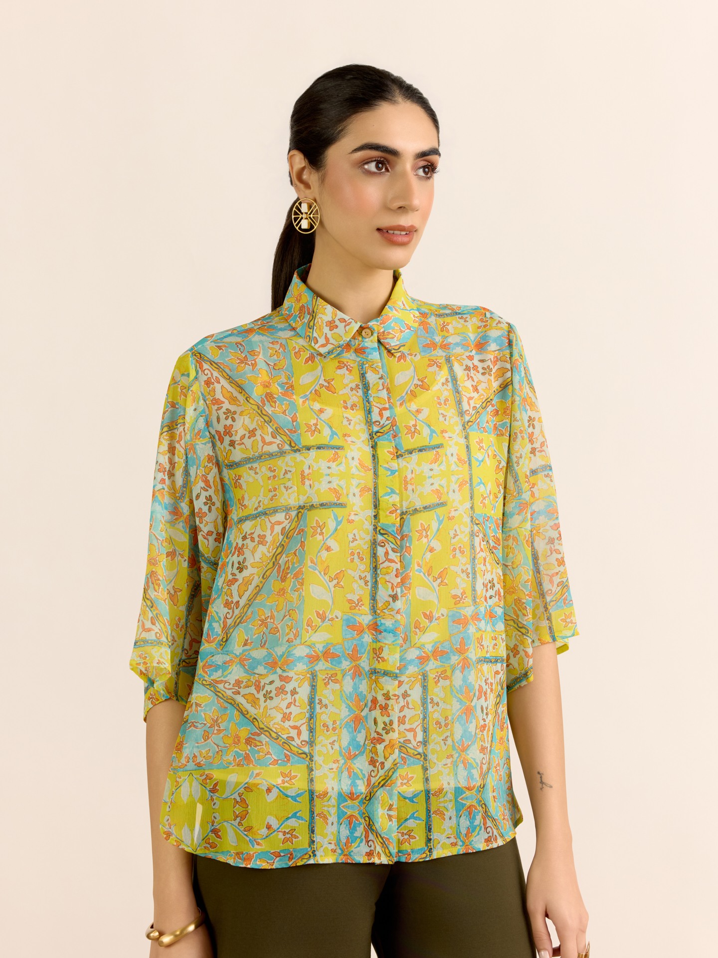Yellow Vinayak Shirt