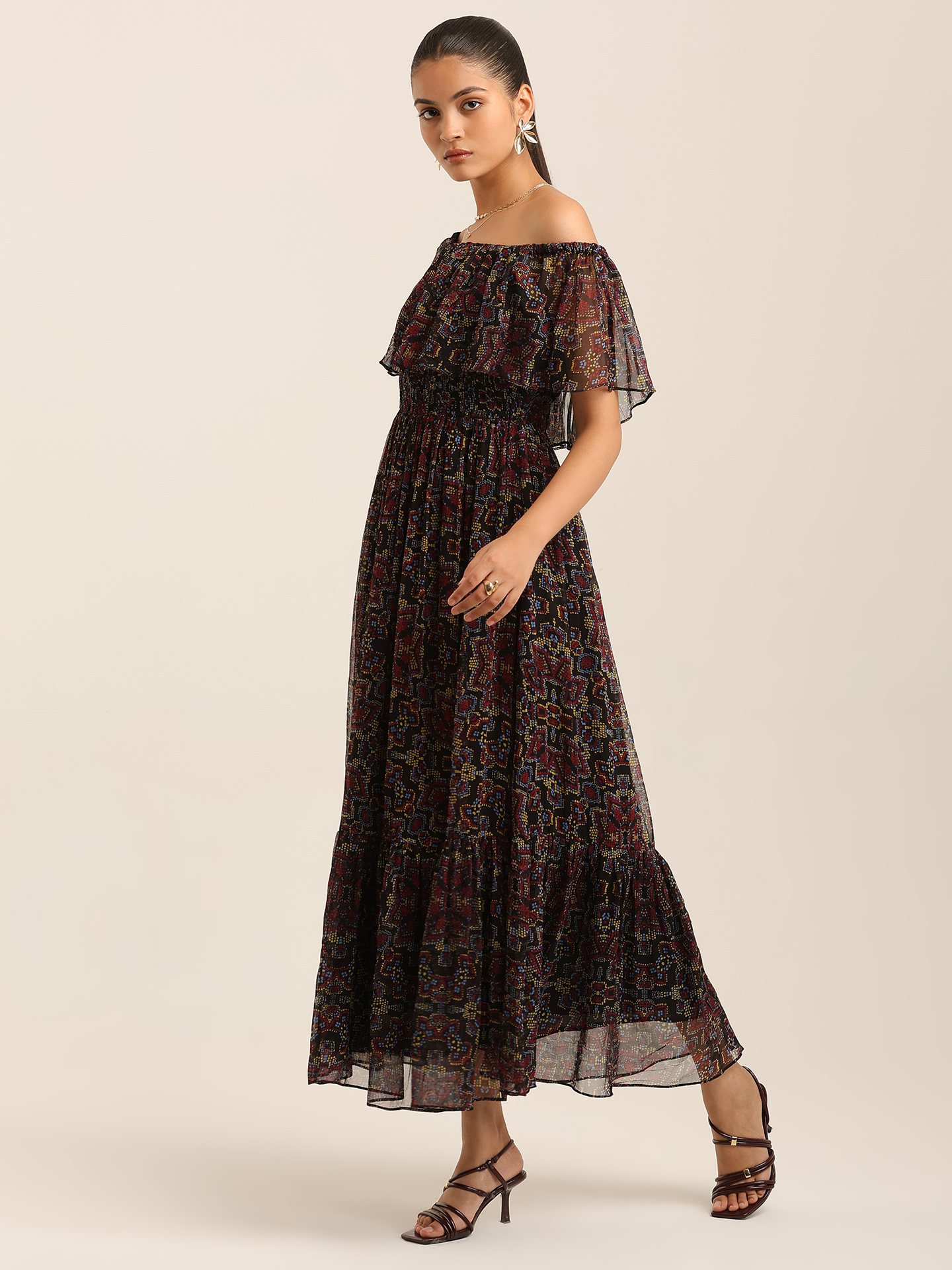 Black Margo Long Dress