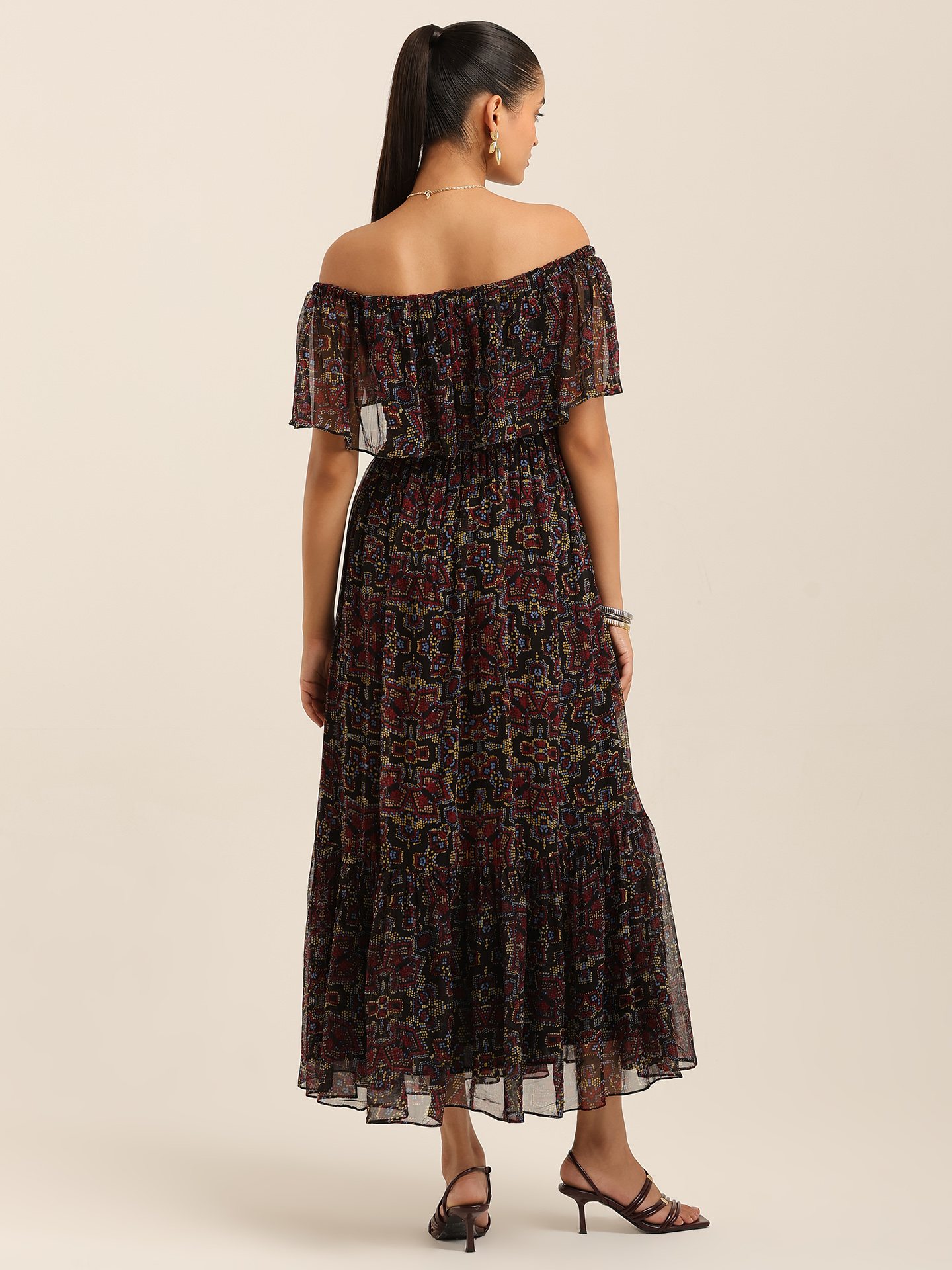 Black Margo Long Dress
