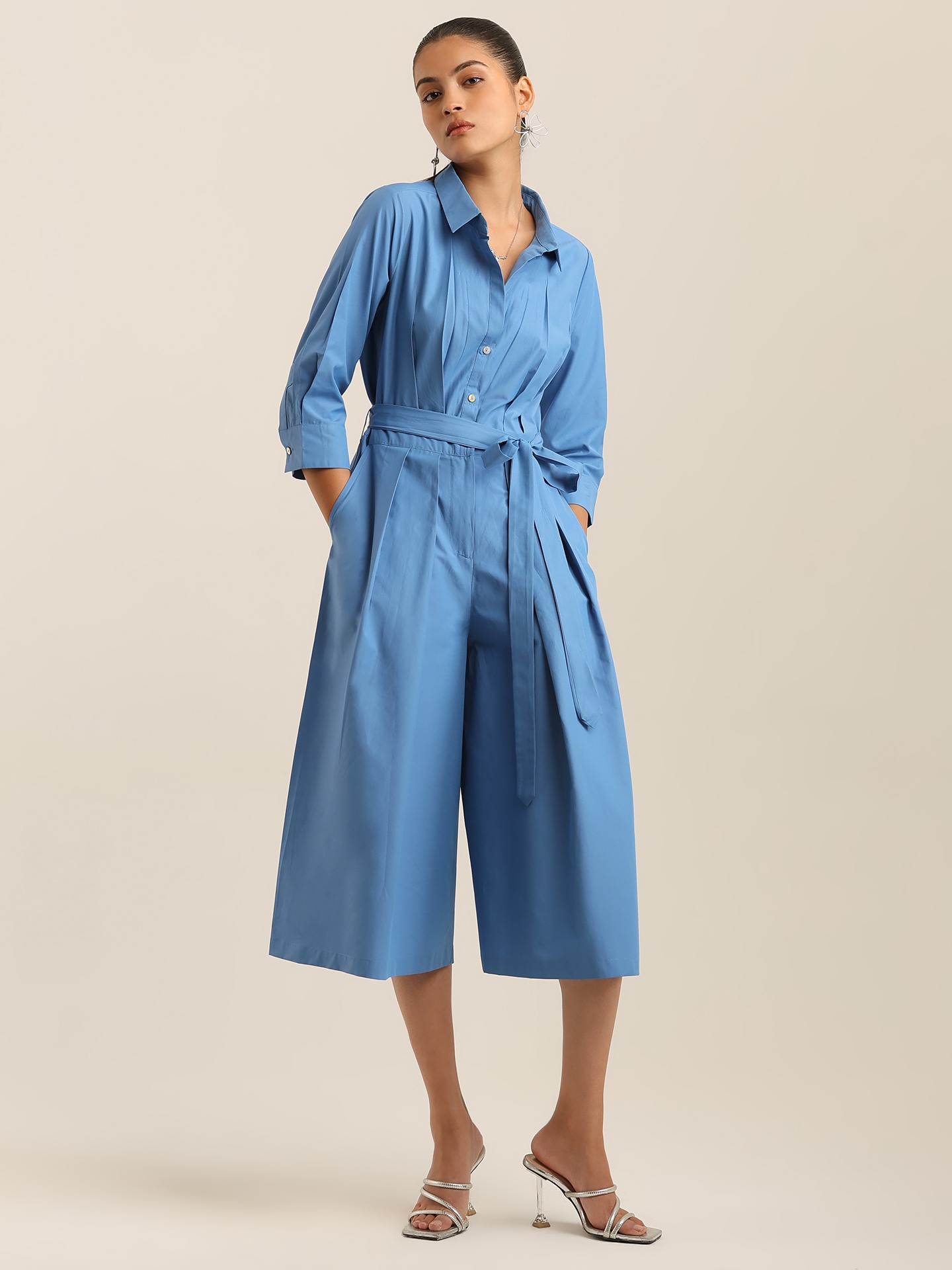 Blue Margo Jump Suit