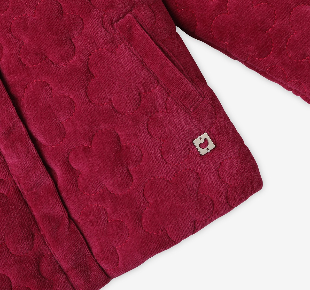 Lurex Looper Puffer Jacket