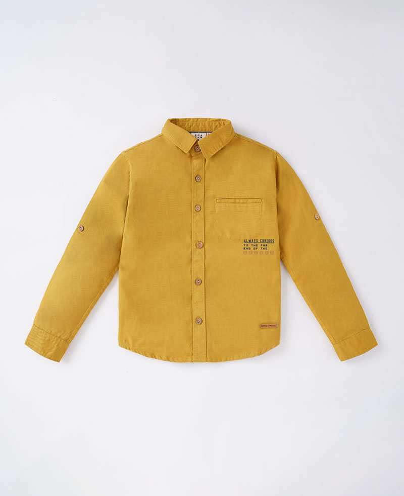 Boys Solid Shirt