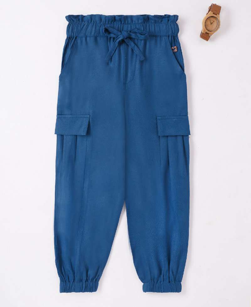 Girls Paper Bag Joggers