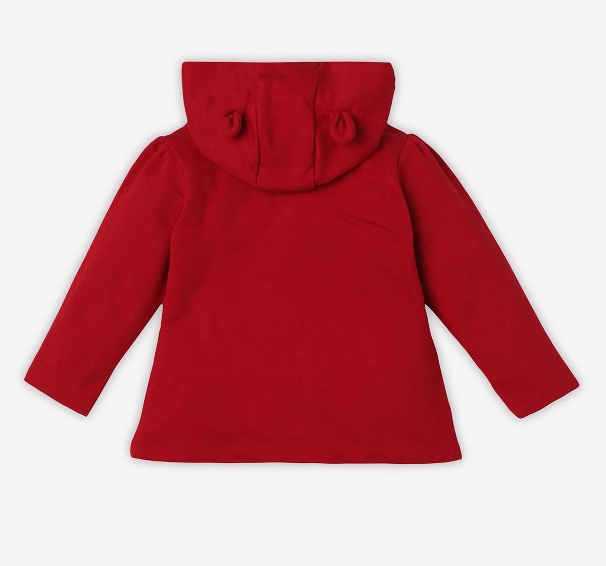 Infant Girls’ 100% Cotton Jacket - Red