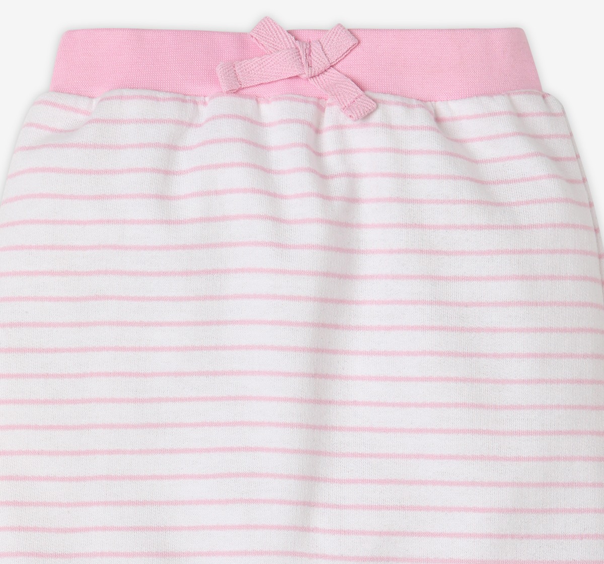 Infant Girls’ 100% Cotton Joggers – Multicolour (Pack of 2)