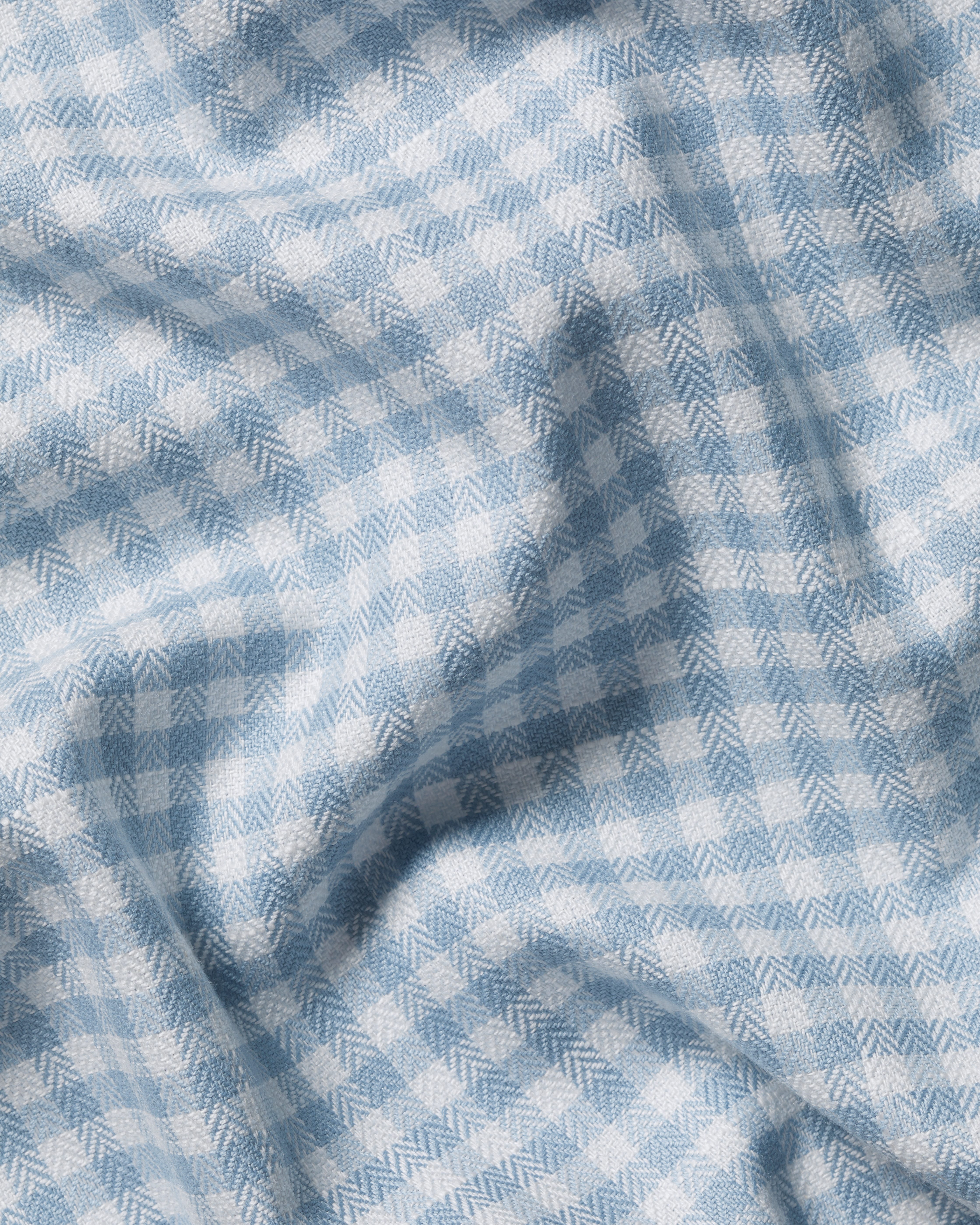 Cutaway Collar Non-Iron Twill Shirt - Navy