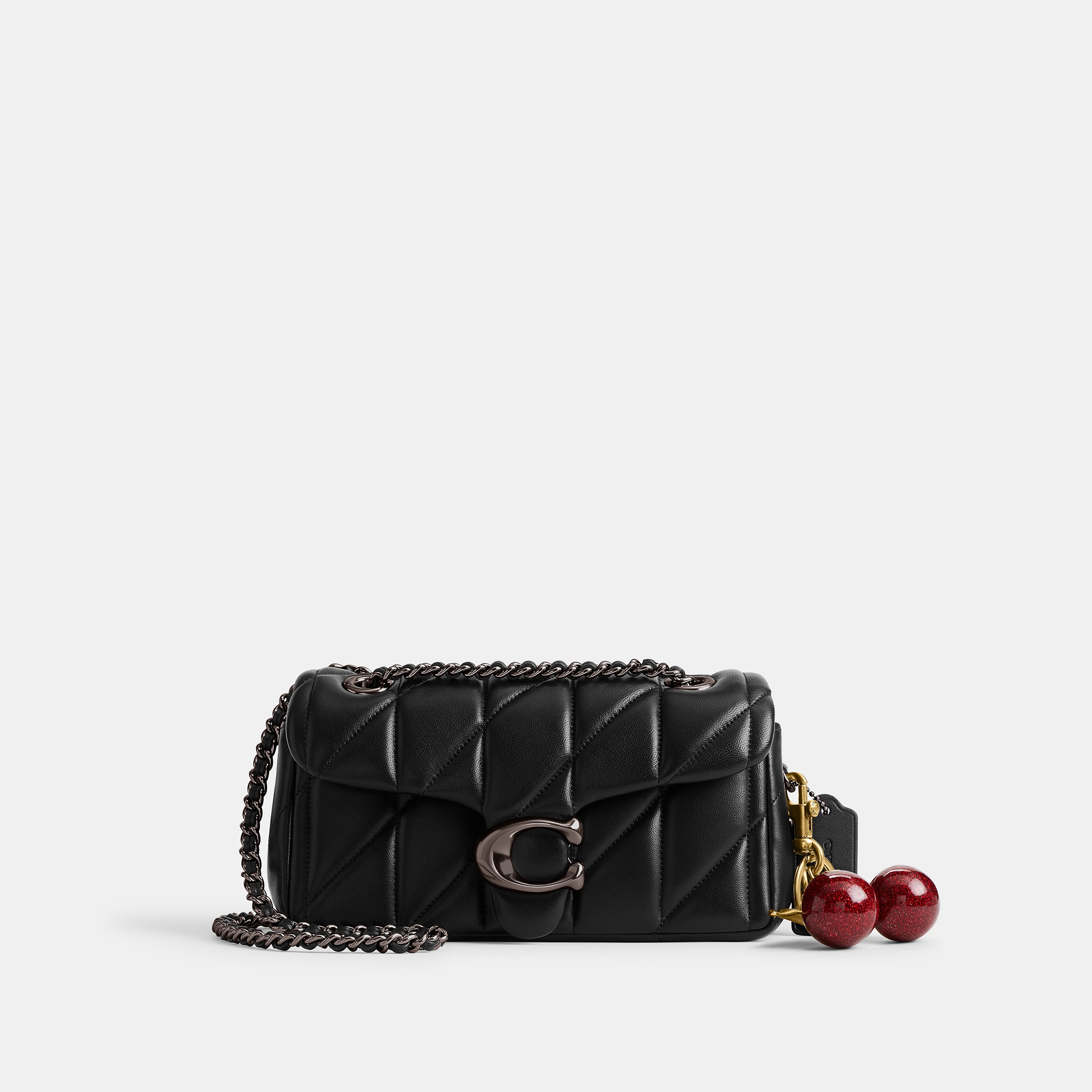 Quilted Tabby Shoulder Bag 20 with Chain