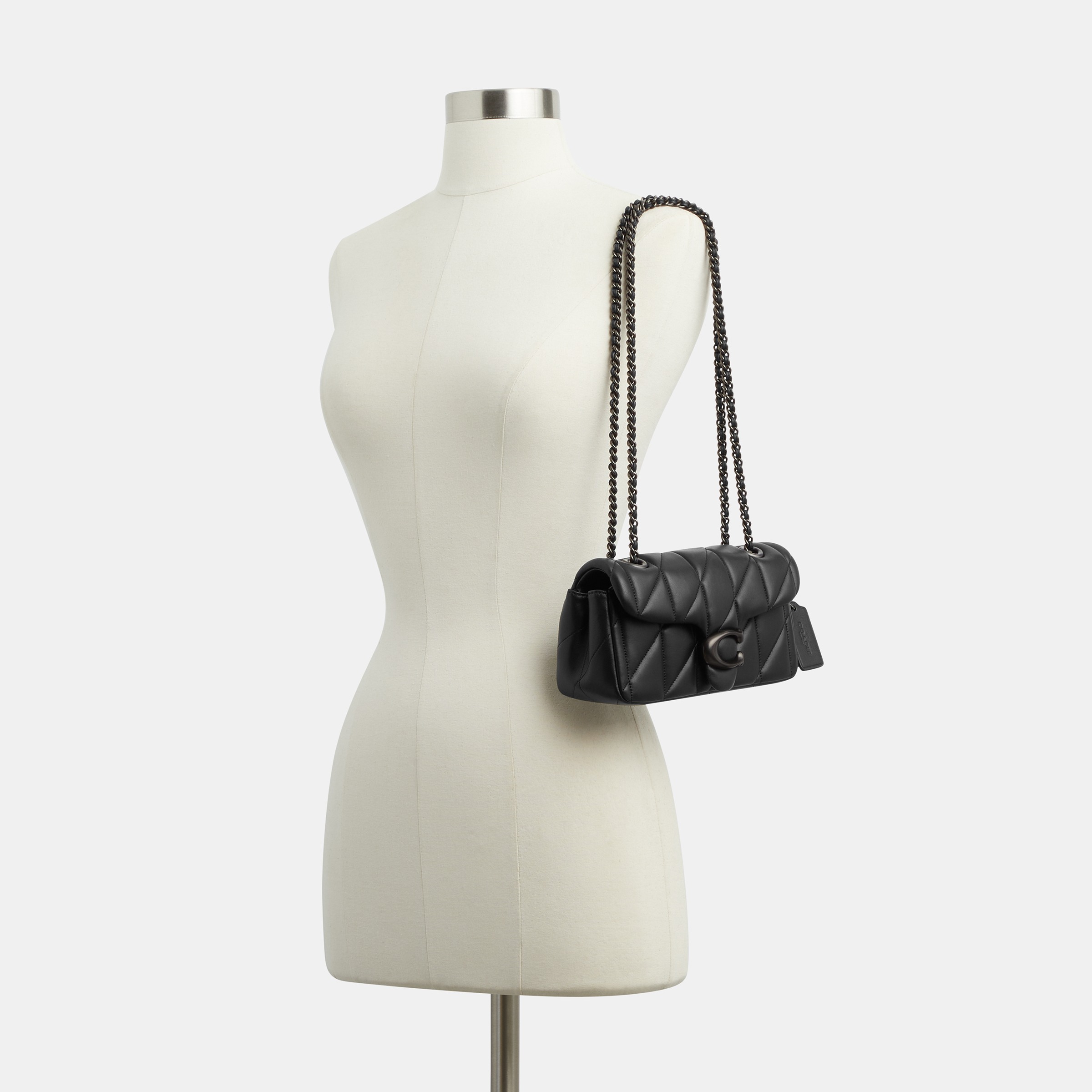 Quilted Tabby Shoulder Bag 20 with Chain