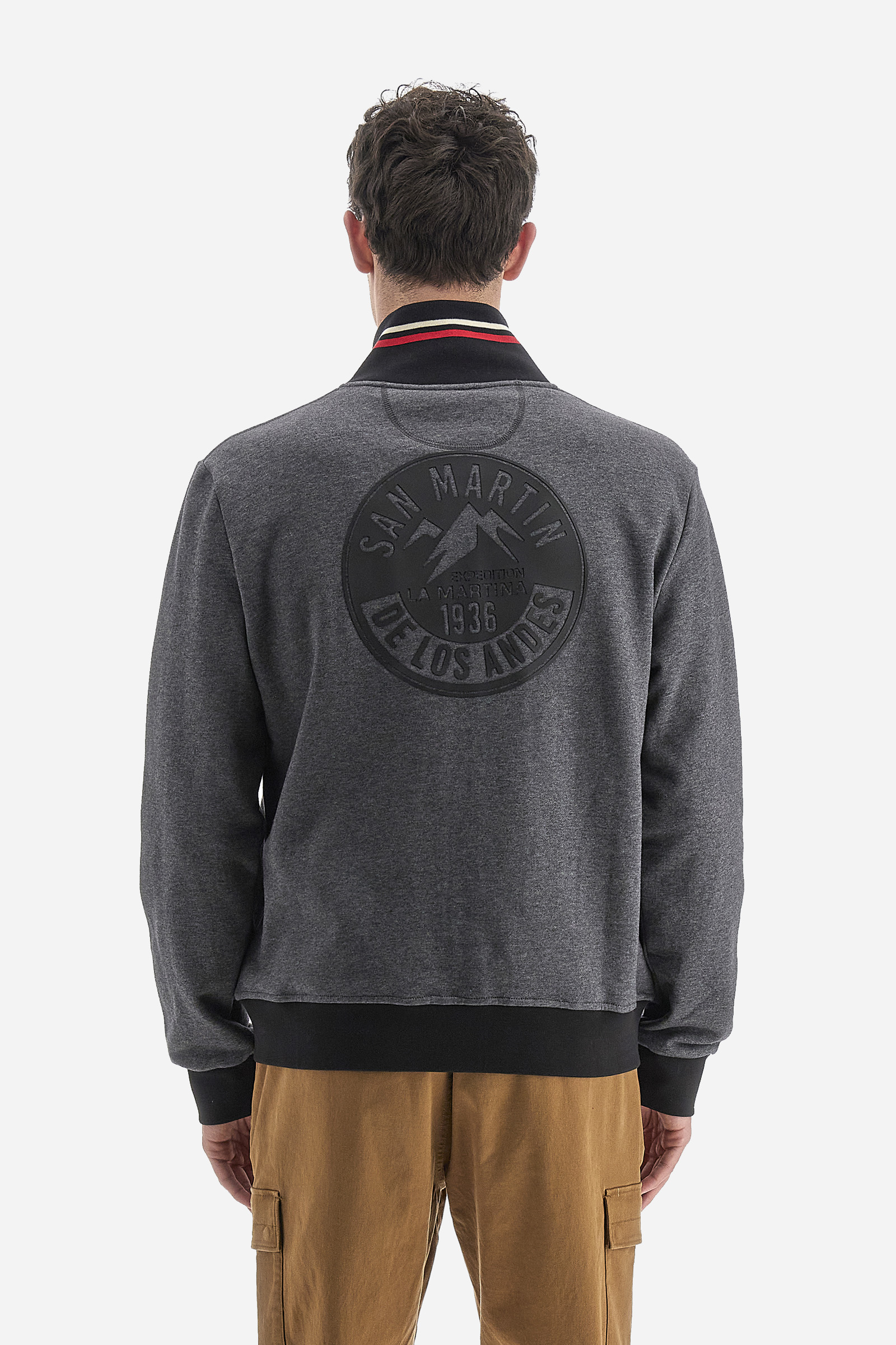 Men's Long-sleeved Full-Zip Sweatshirt