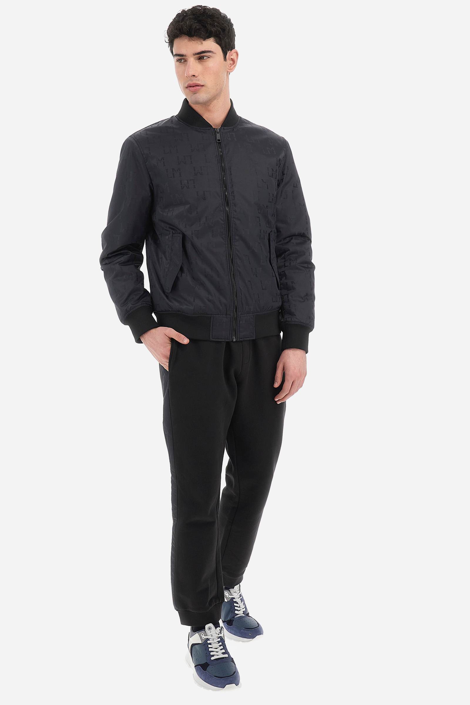 Men's Polyester Bomber Jacket with Long sleeves