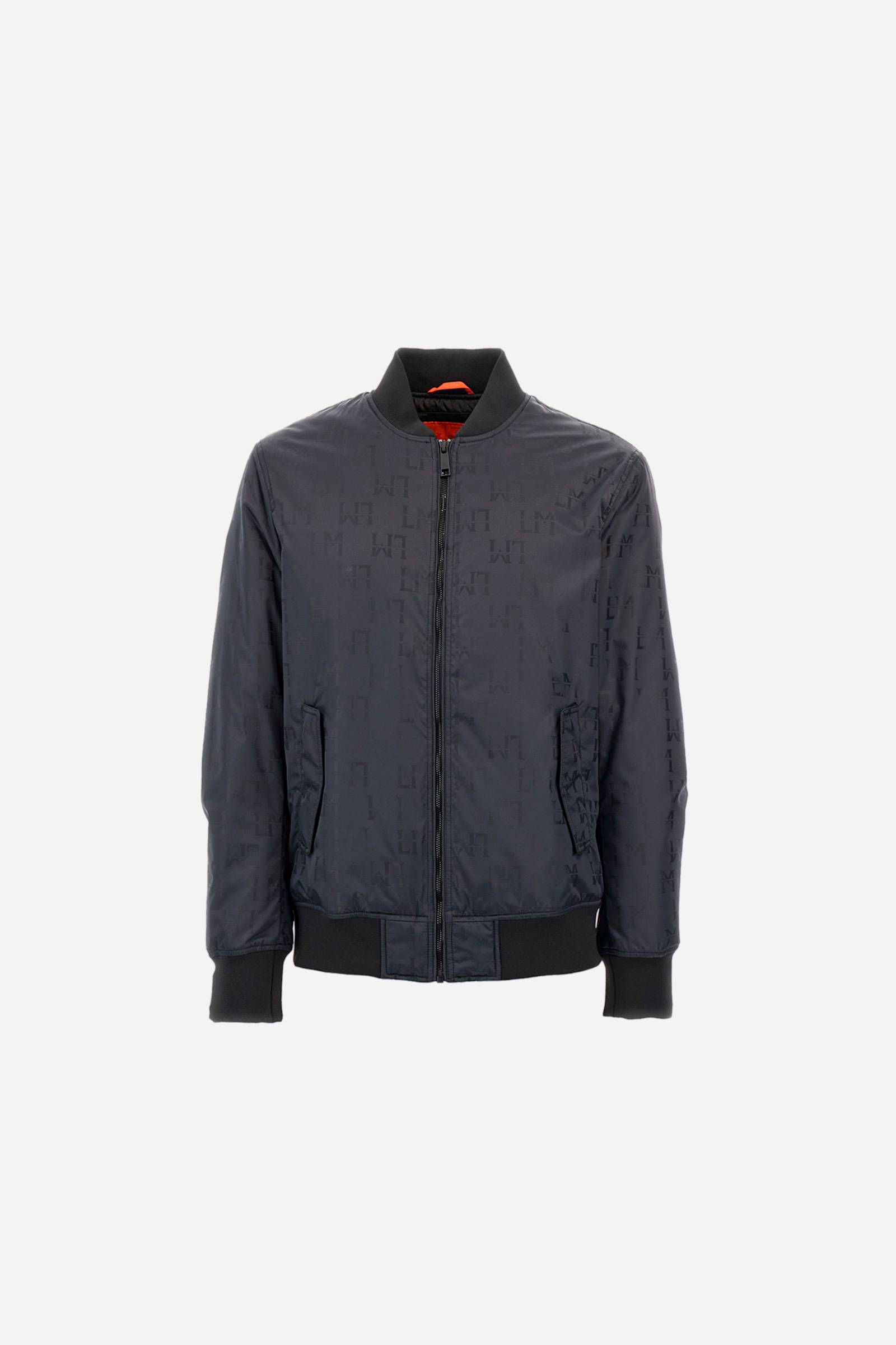 Men's Polyester Bomber Jacket with Long sleeves
