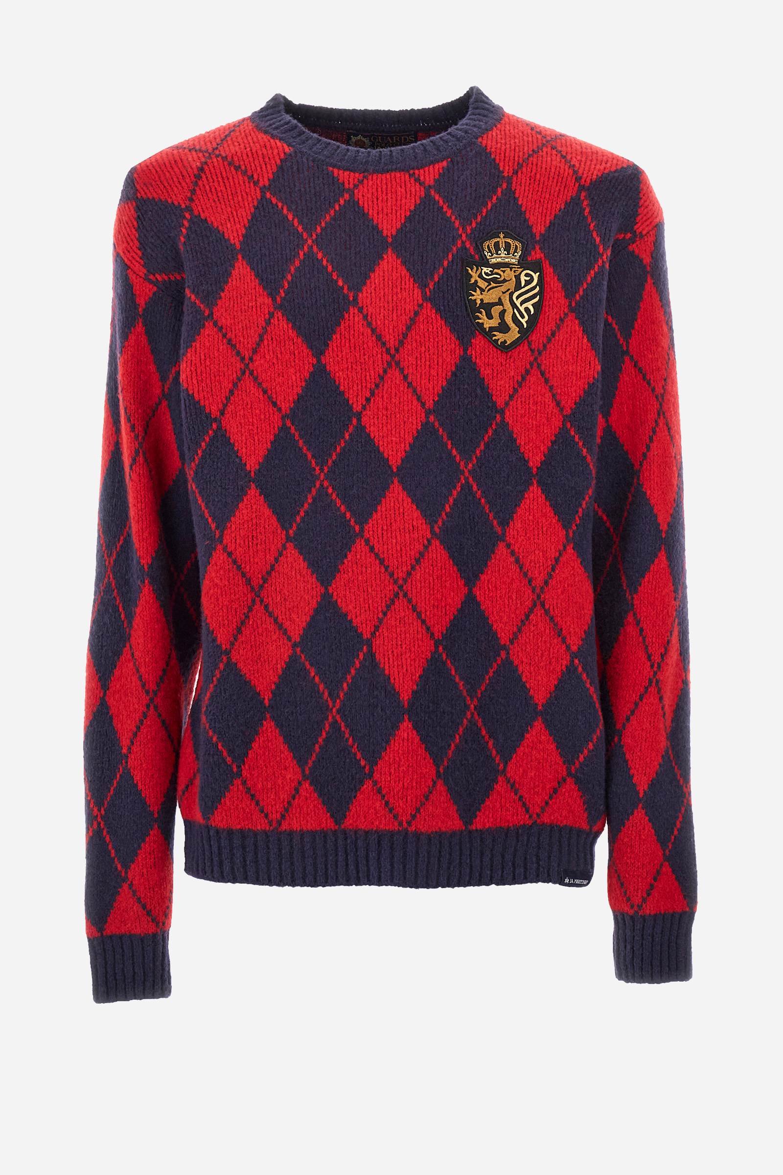Men's Crew-Neck Long-Sleeved Comfort Fit Sweater