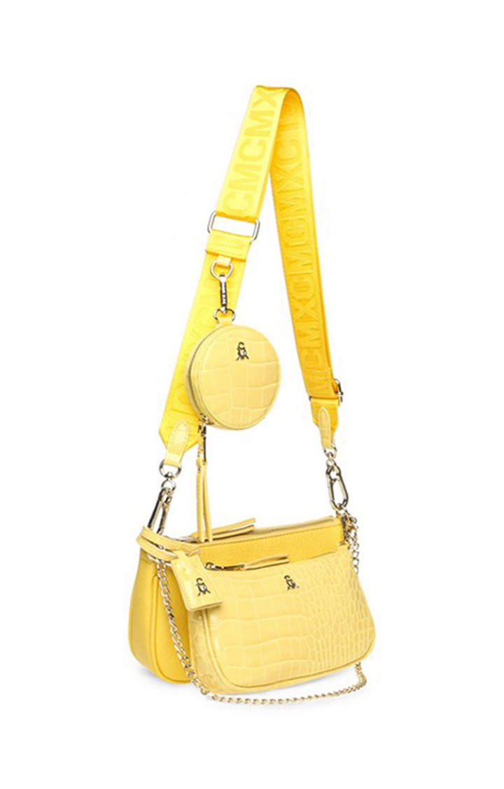 Burgent Yellow Handbags