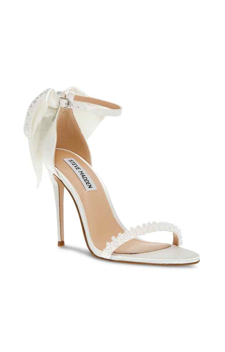 Bellarosa White Heel Sandals